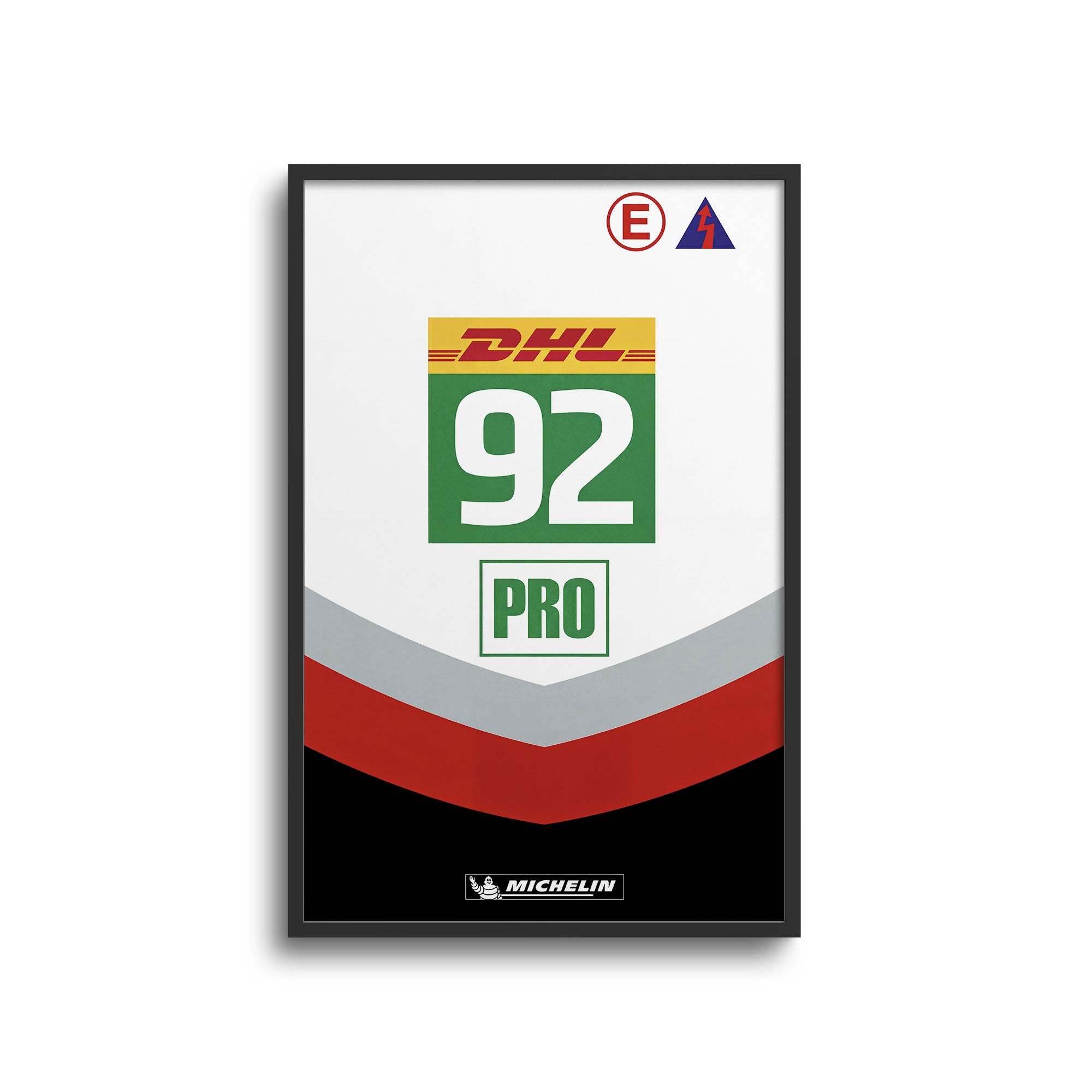 911 RSR Poster – Porsche Motorsport Wall Art | 2017 Racing Print by Gran Corsa