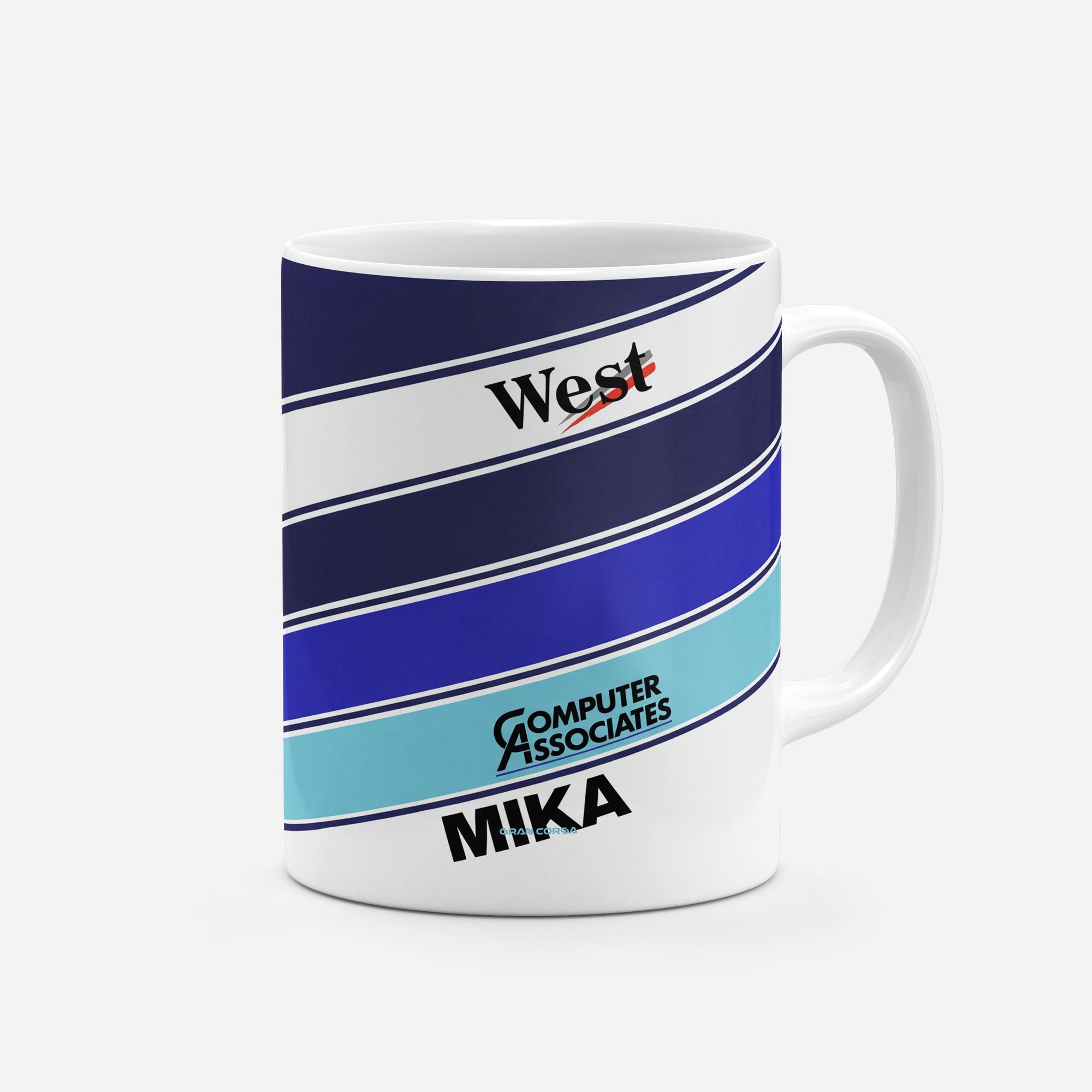 Mika Häkkinen Mug – Formula 1 Coffee Cup | McLaren Racing Ceramic Cup