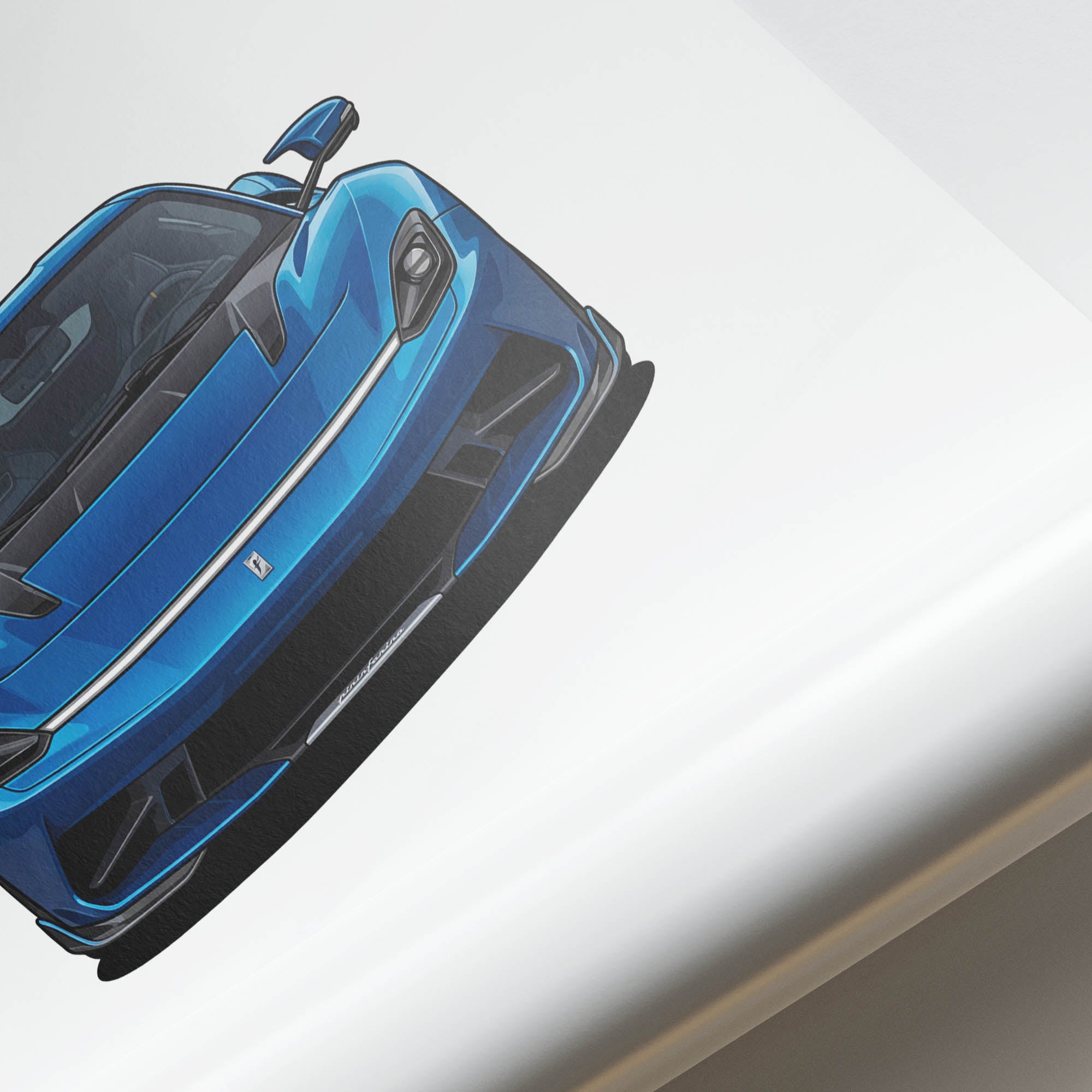2021 Pininfarina Battista Blu Iconica – Car Print (Front)