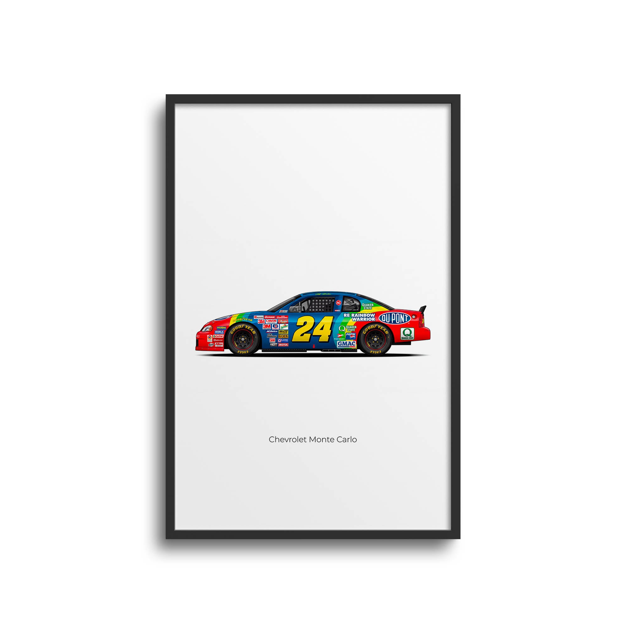 1997 Chevrolet Monte Carlo Jeff Gordon – Car Print