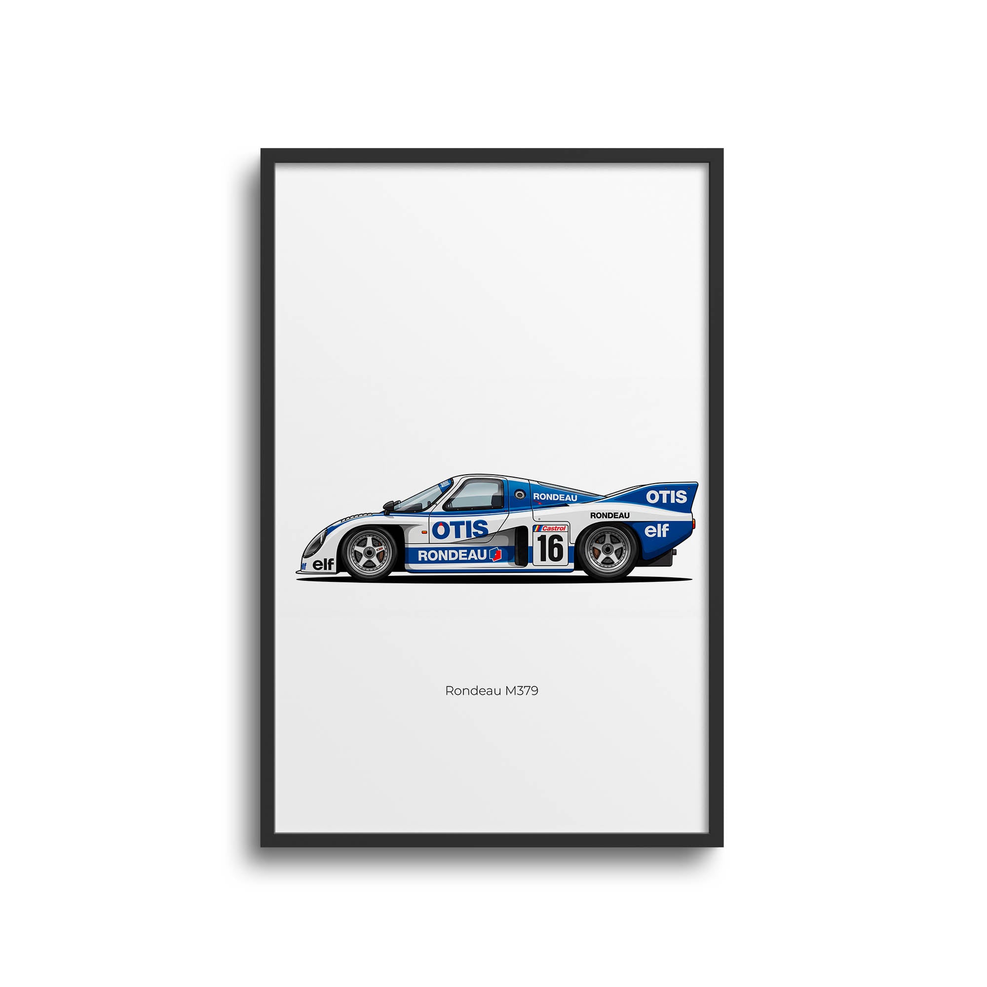 1980 Rondeau M379 Otis – Car Print