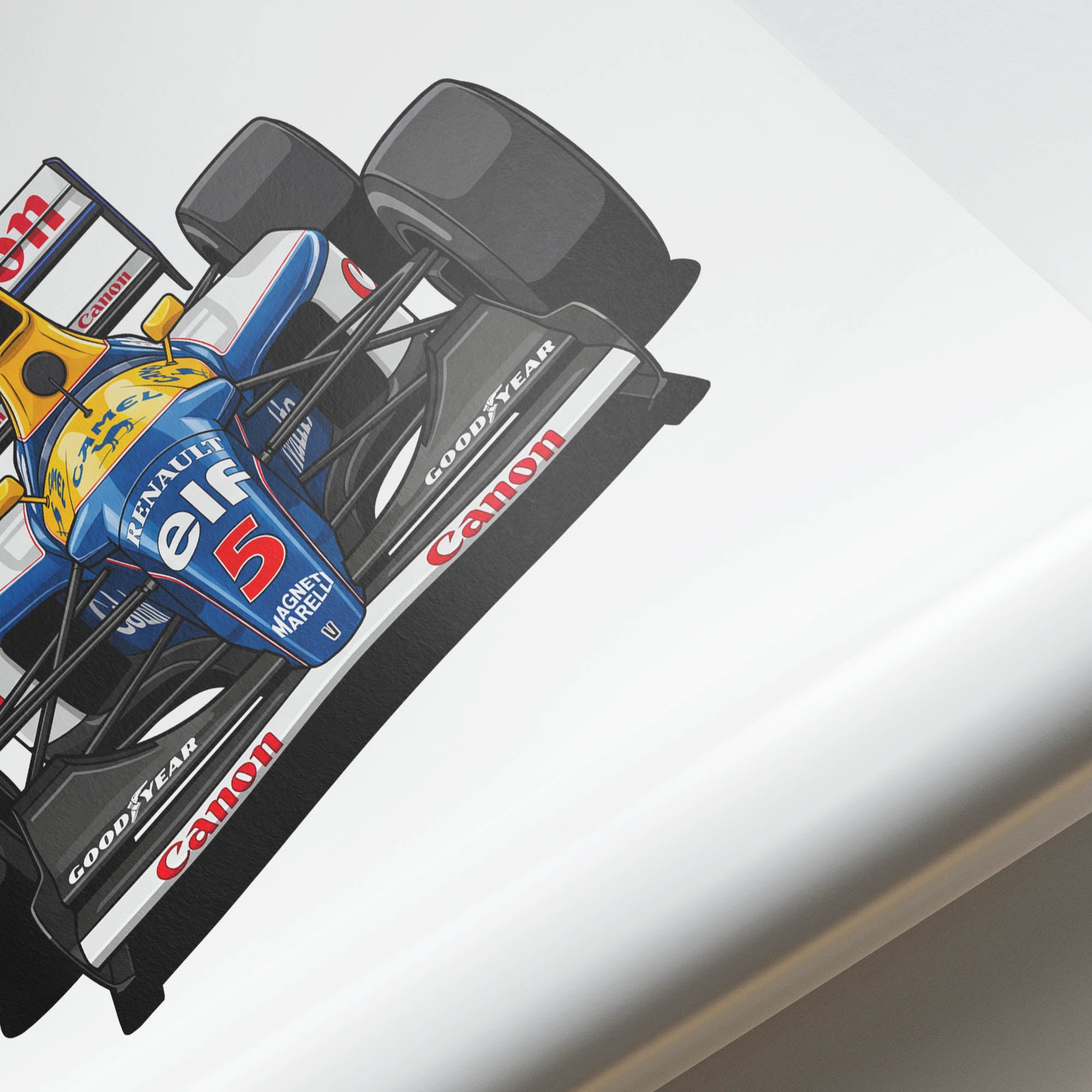 1992 Williams FW14B Nigel Mansell – Car Print