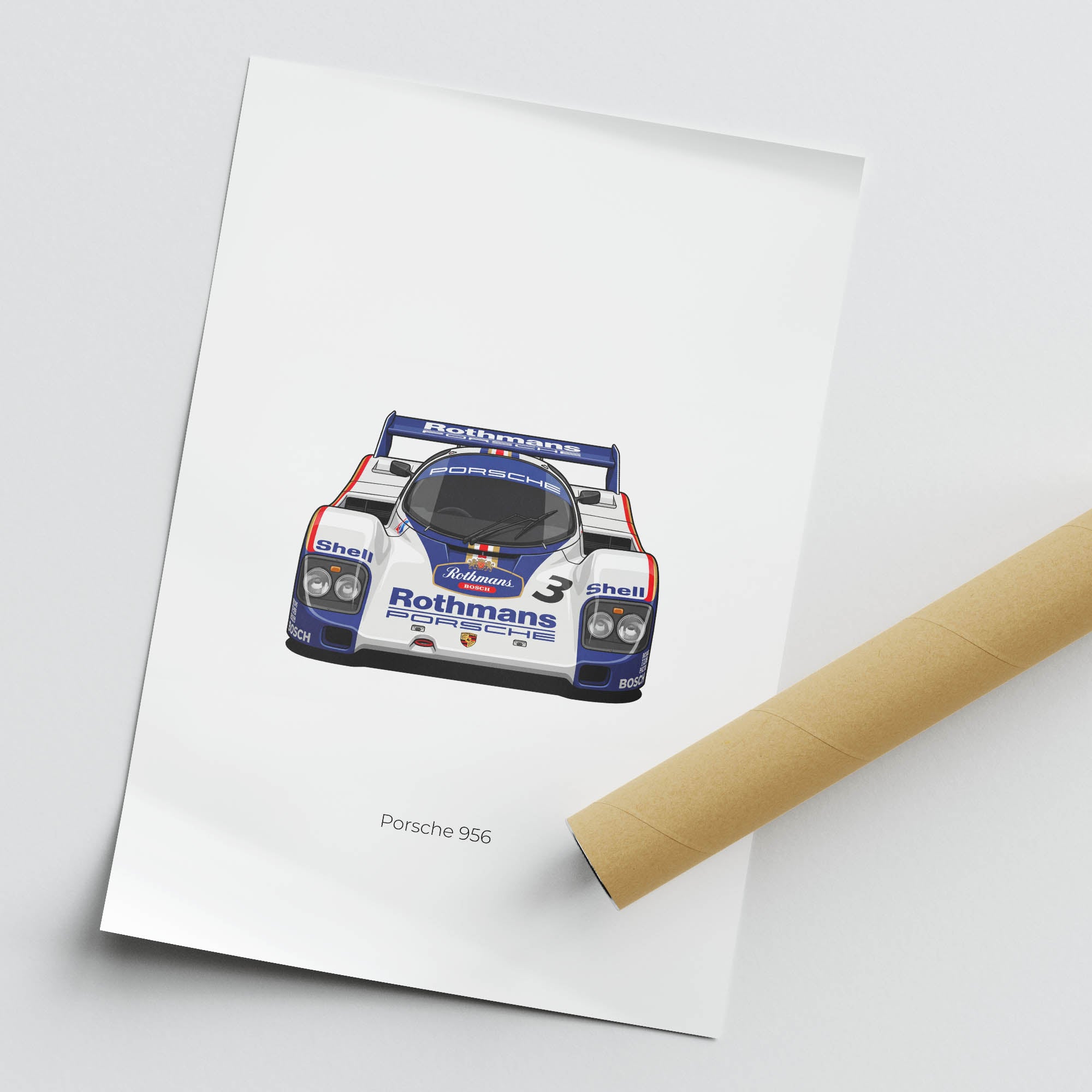 1982 Porsche – Car Print