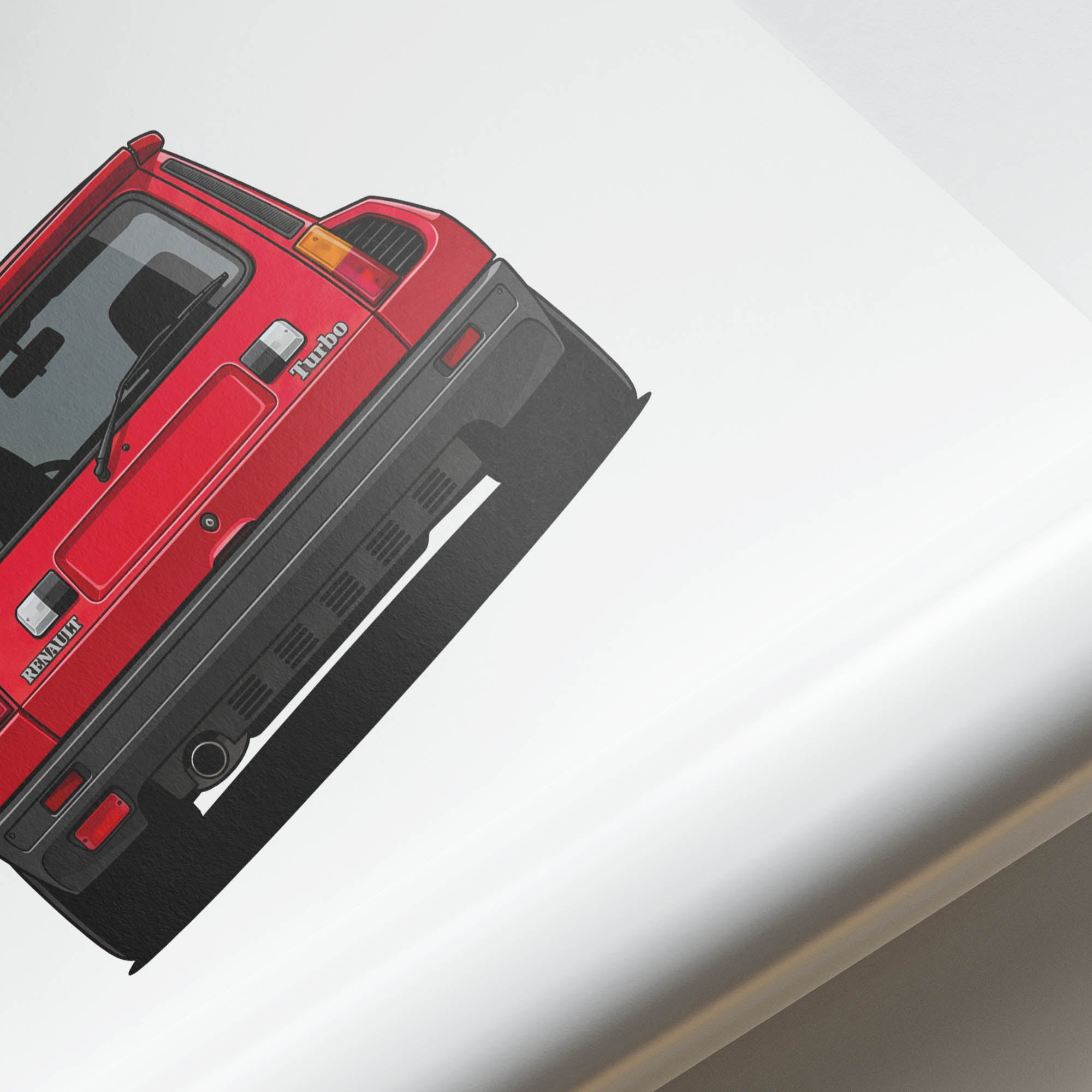 1980 Renault 5 Turbo – Car Print