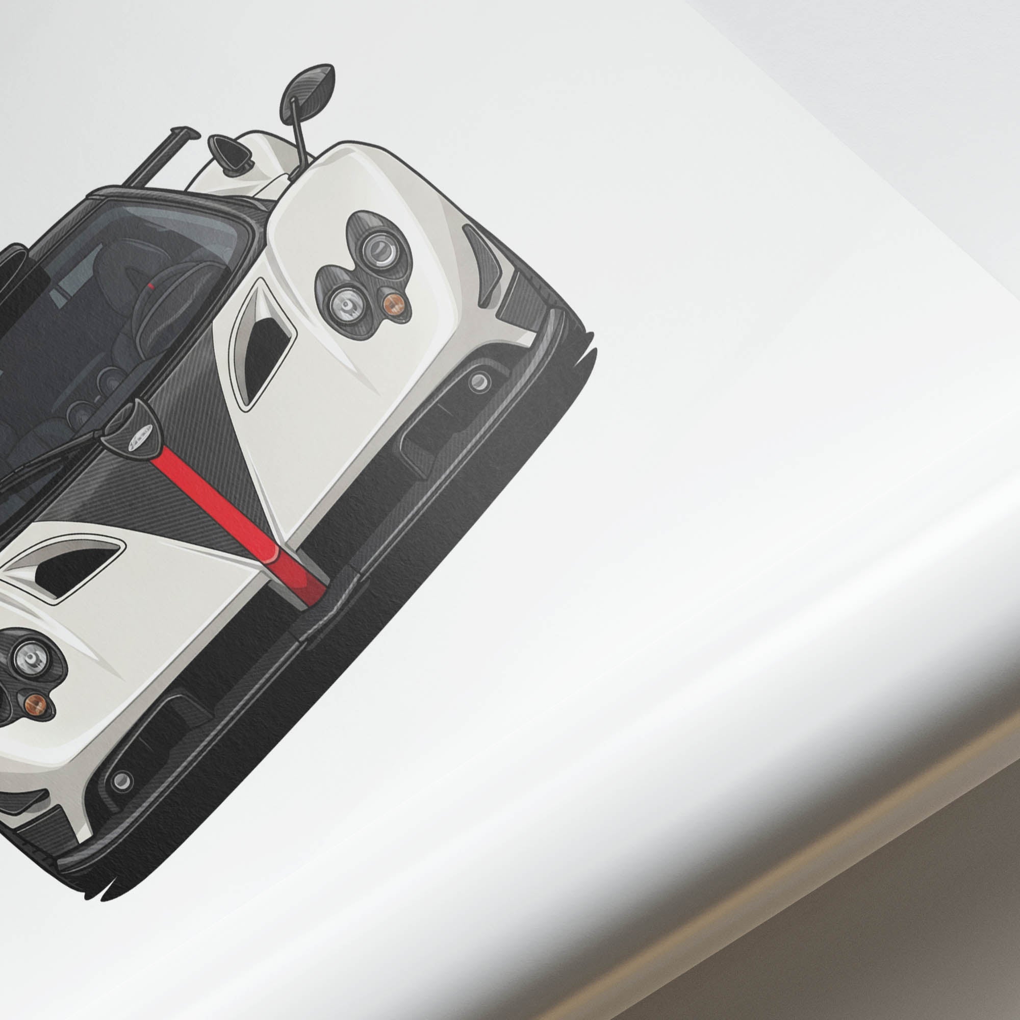 2009 Pagani Zonda Cinque – Car Print
