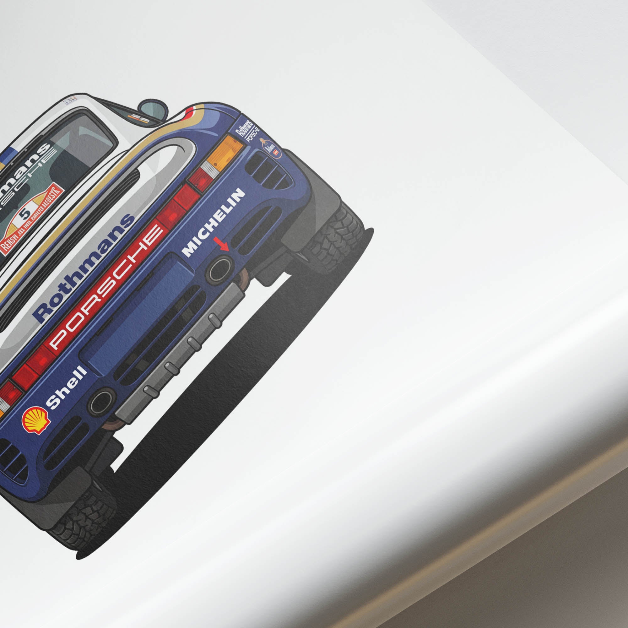 1986 Porsche – Car Print