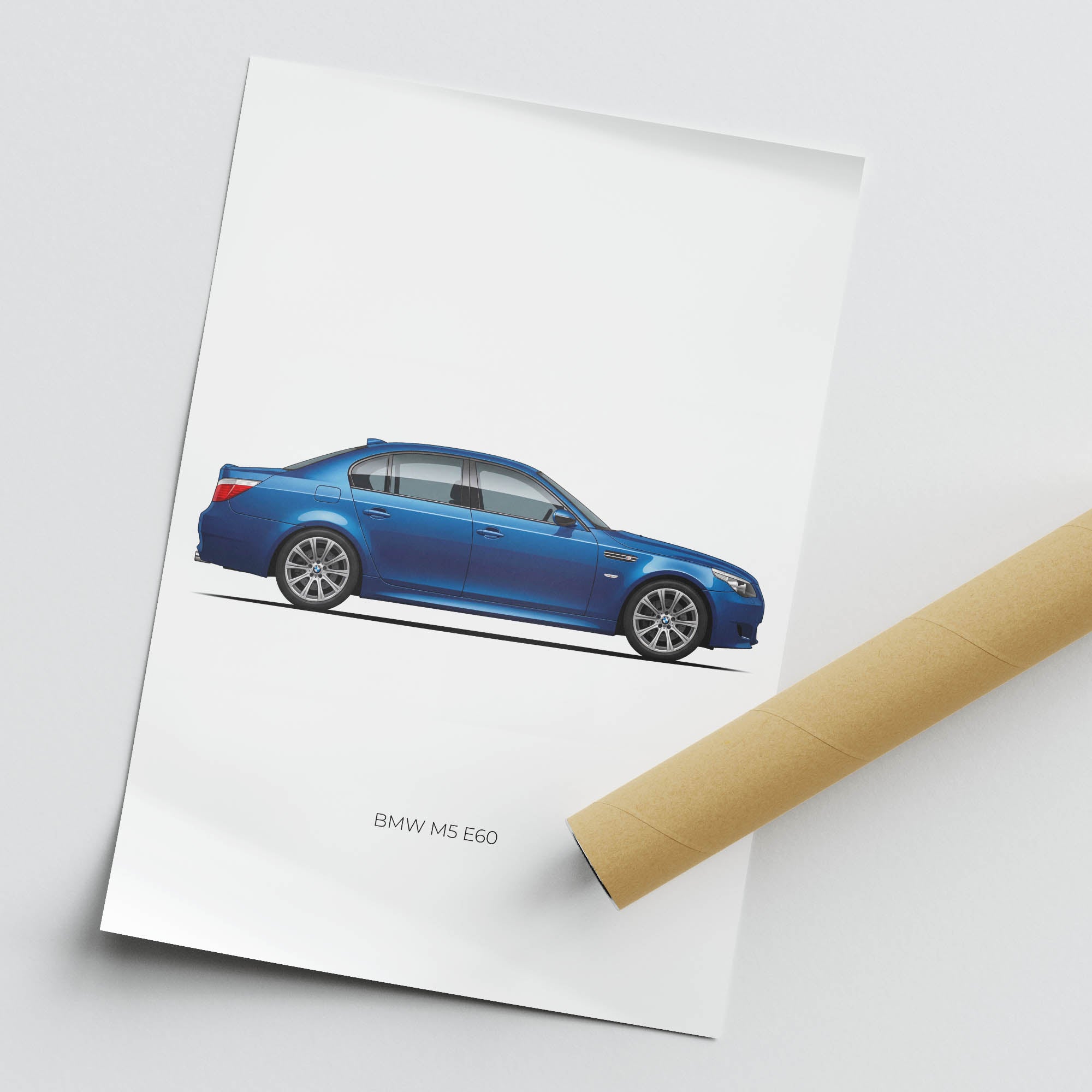 2005 BMW M5 E60 Interlagos – Car Print (Side)