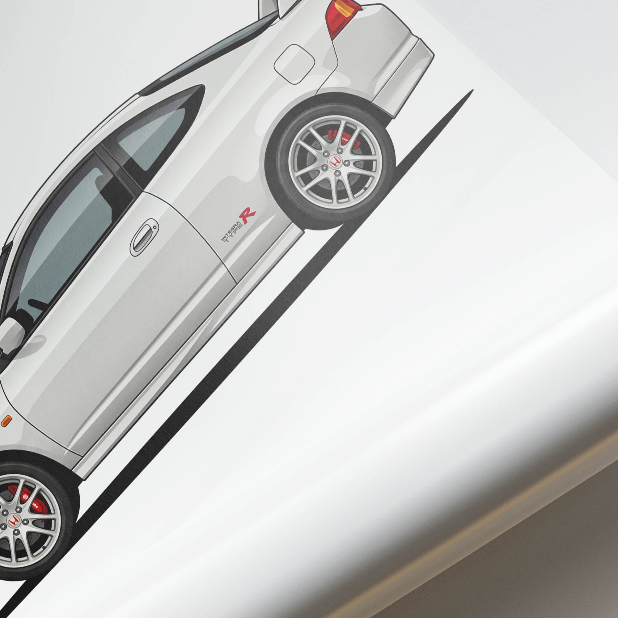 2001 Honda Integra Type R DC5 – Car Print (Side)