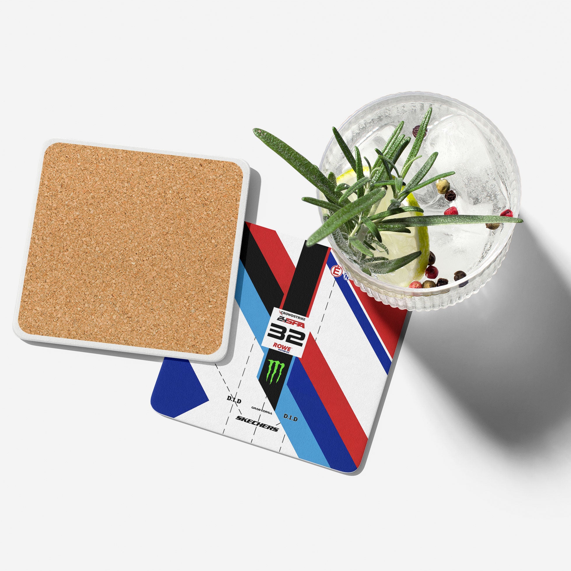 WRT M4 GT3 Coaster – Racing Drink Coaster & Motorsport Table Protector