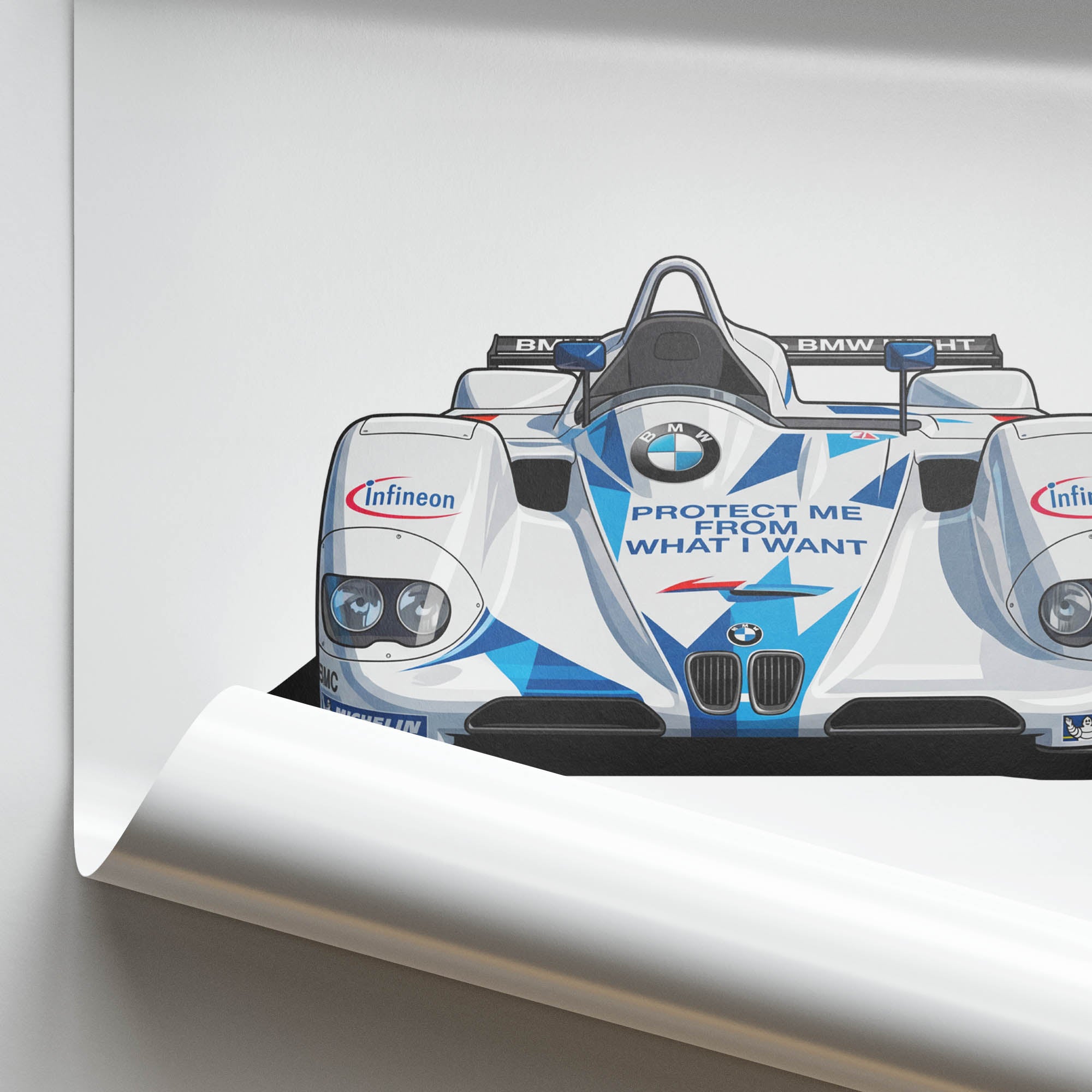 1999 BMW V12 Lmr – Car Print