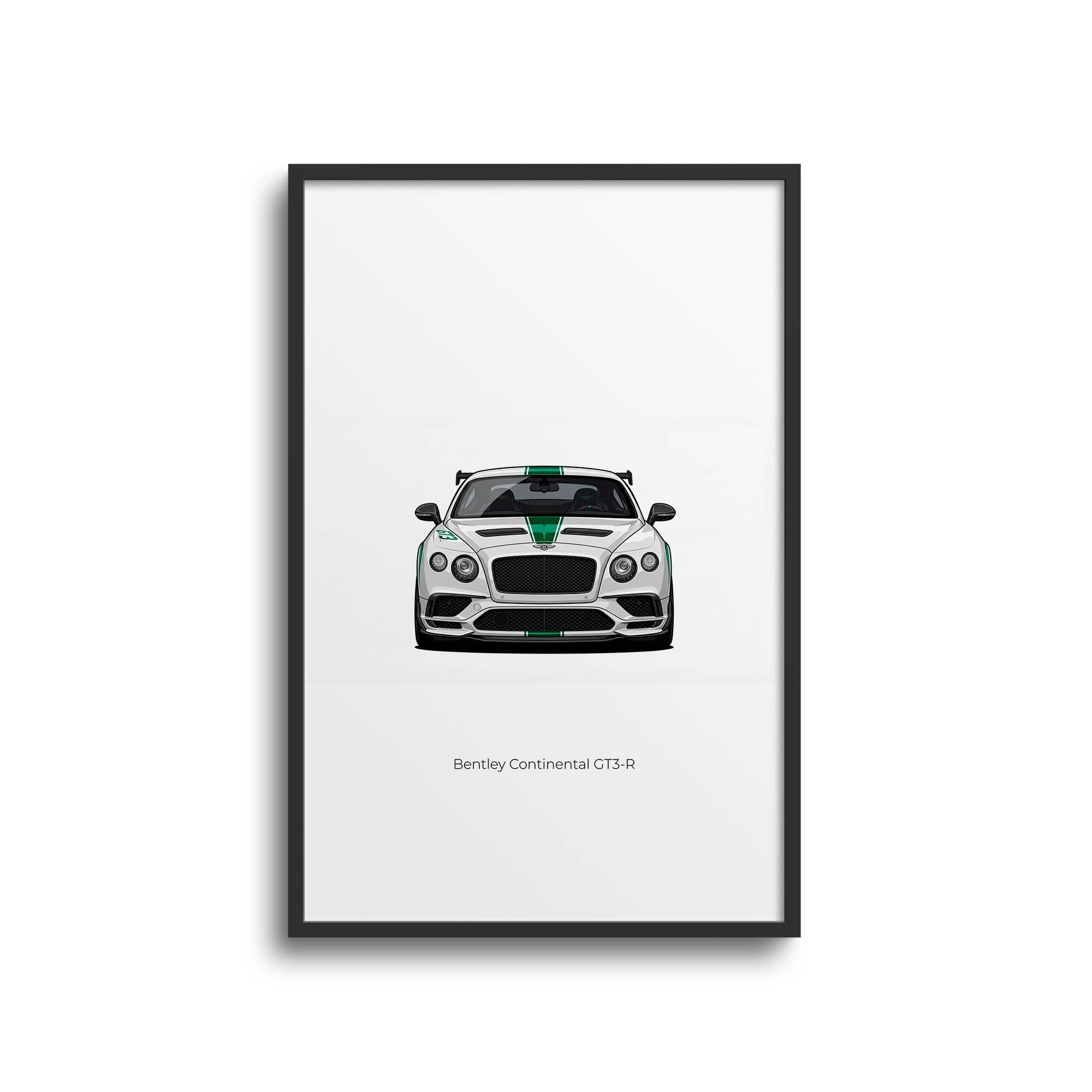 2014 Bentley Continental GT3 R – Car Print