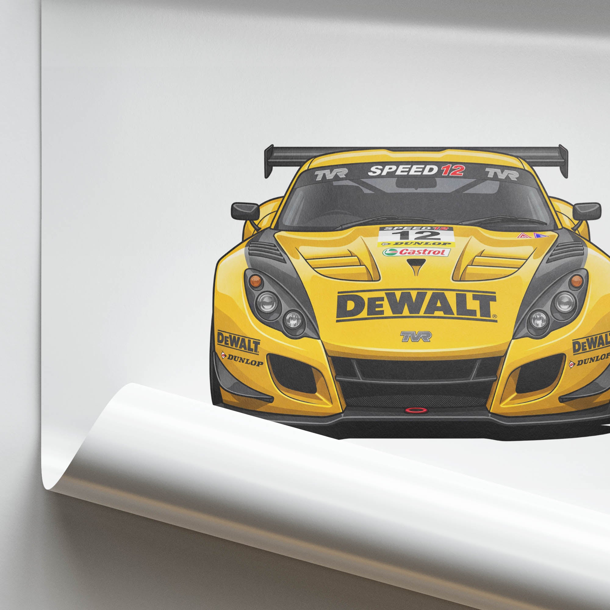 2003 Tvr Tuscan T400R Dewalt – Car Print