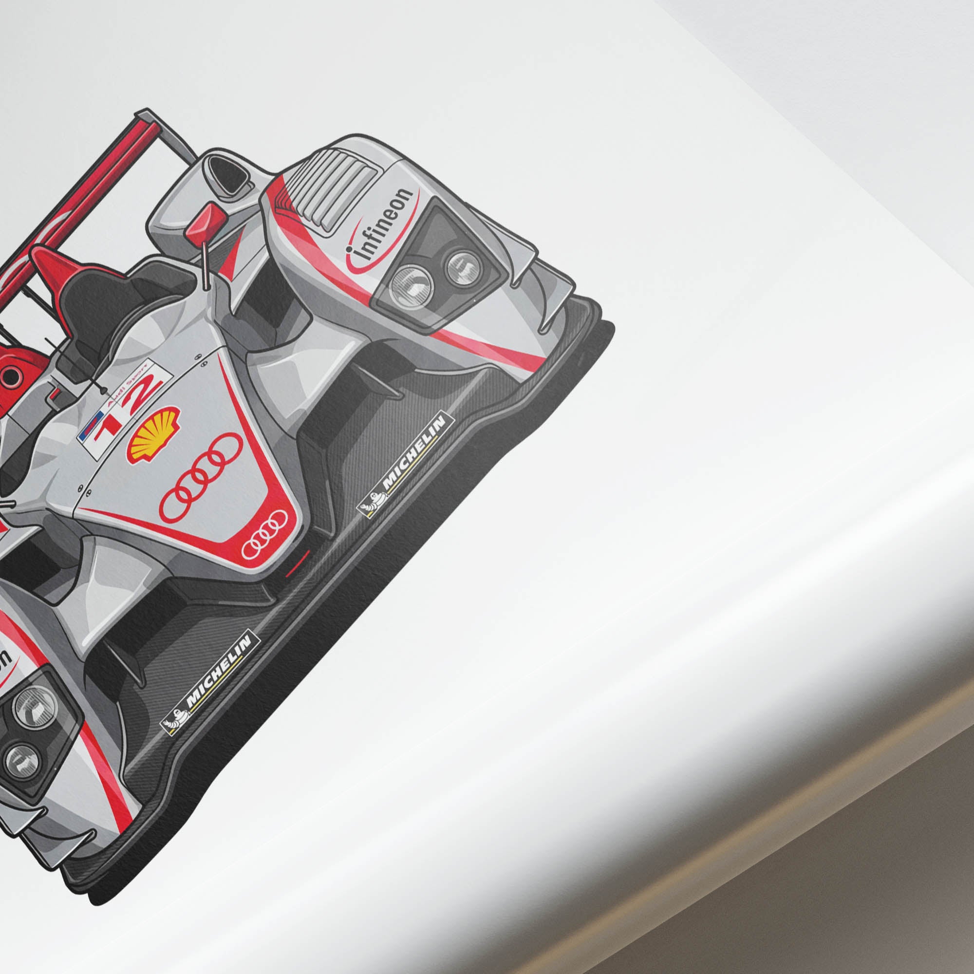 2006 Audi R10 Tdi Audi Sport – Car Print