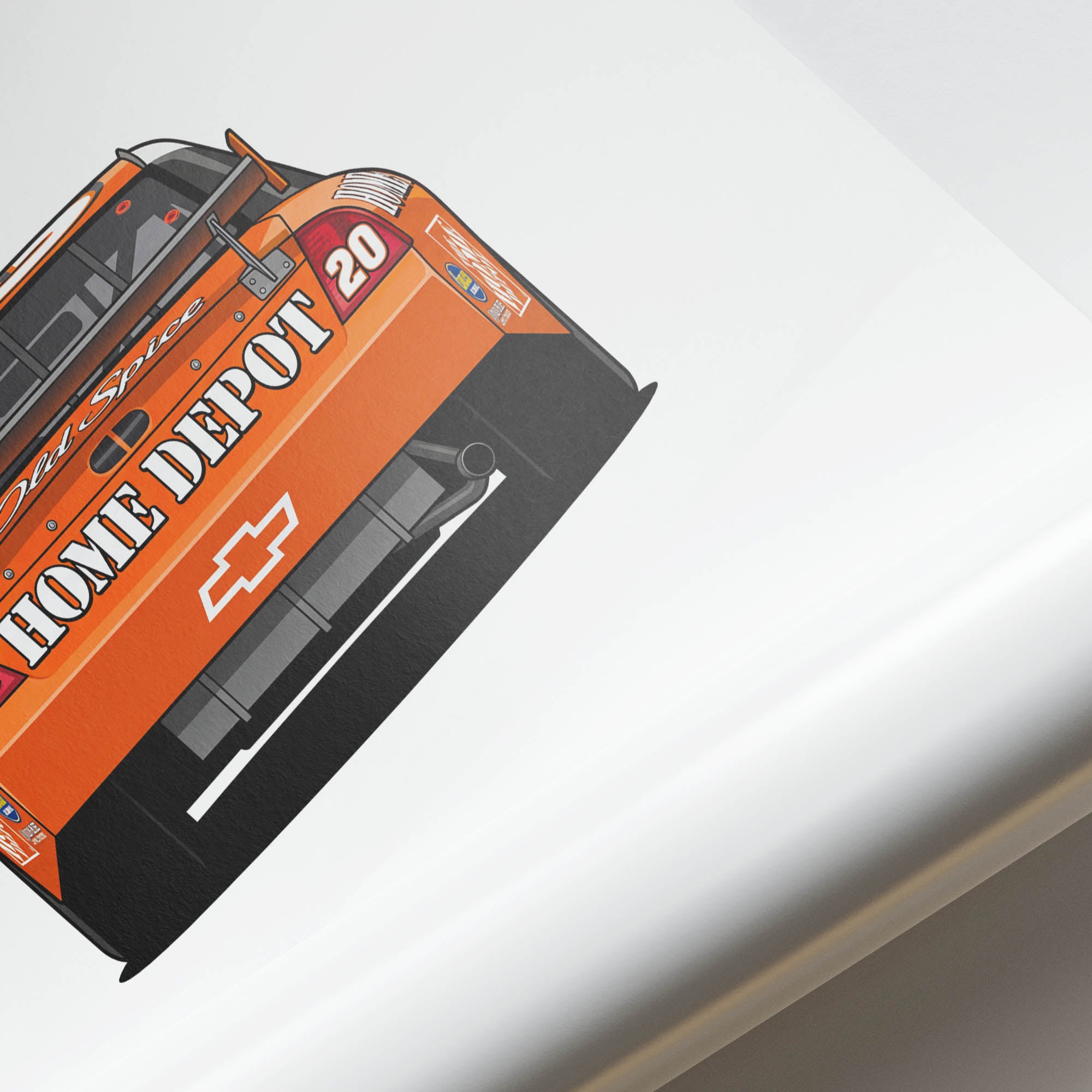 2005 De L Entrepreneur Dodge Charger Tony – Car Print