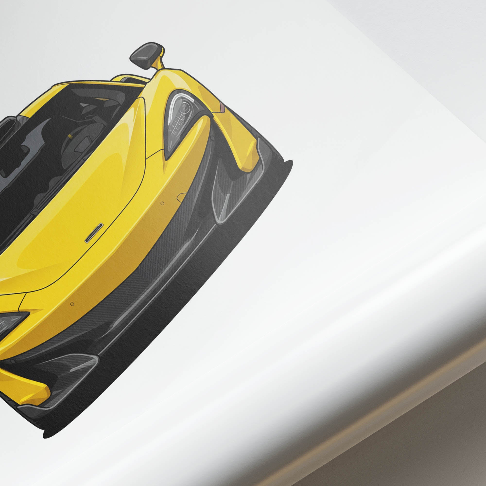 2019 McLaren 600LT Sicilian – Car Print