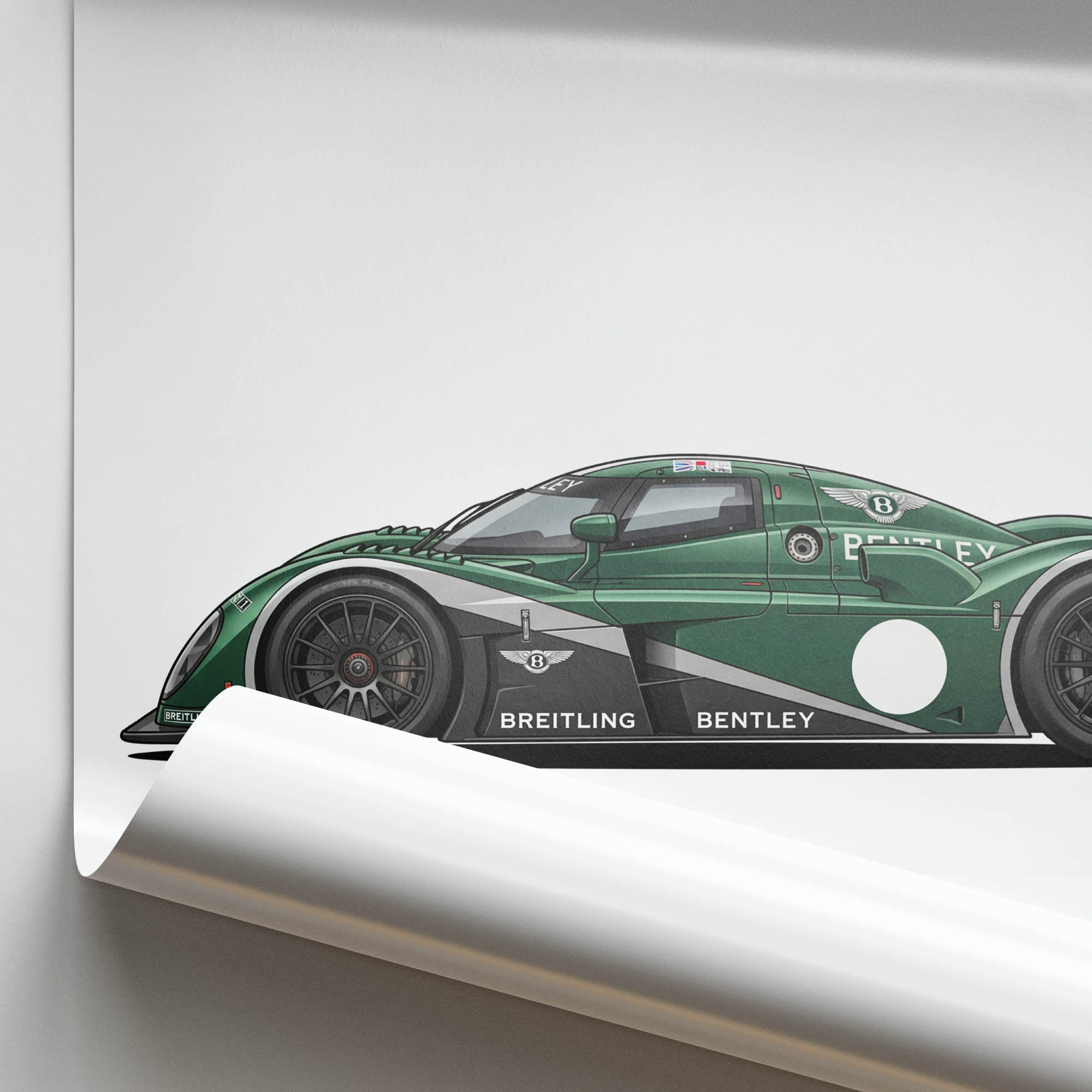 2003 Bentley Speed 8 British – Car Print