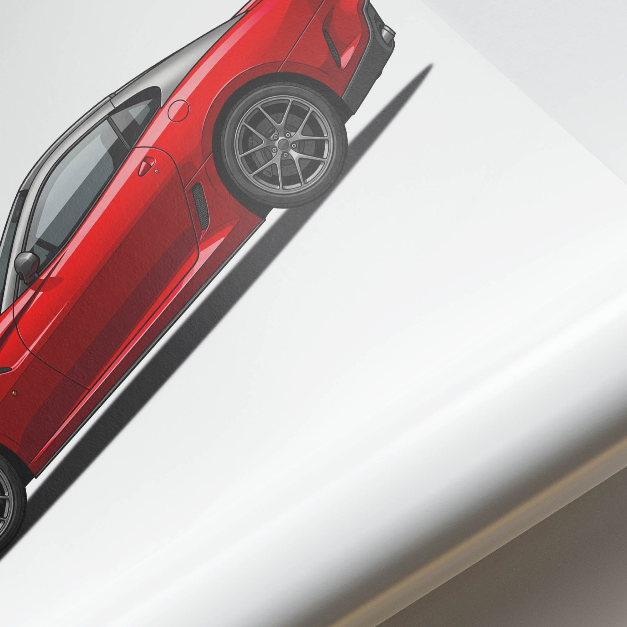 2011 Ferrari 599 GTO – Car Print