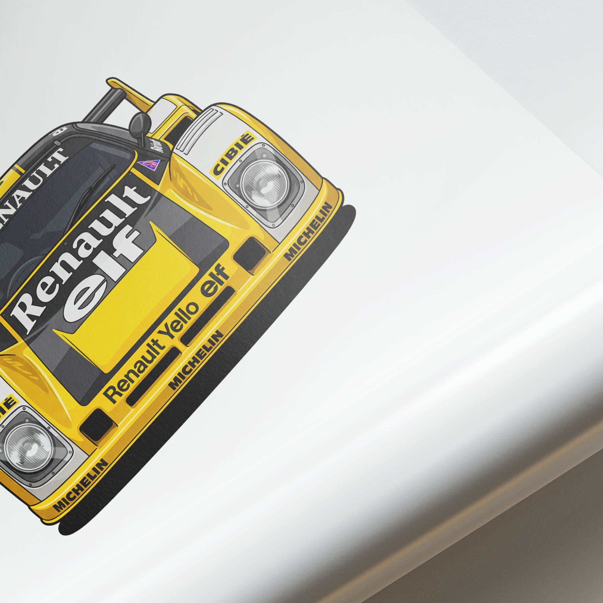 1978 Renault Alpine A442B Renault – Car Print