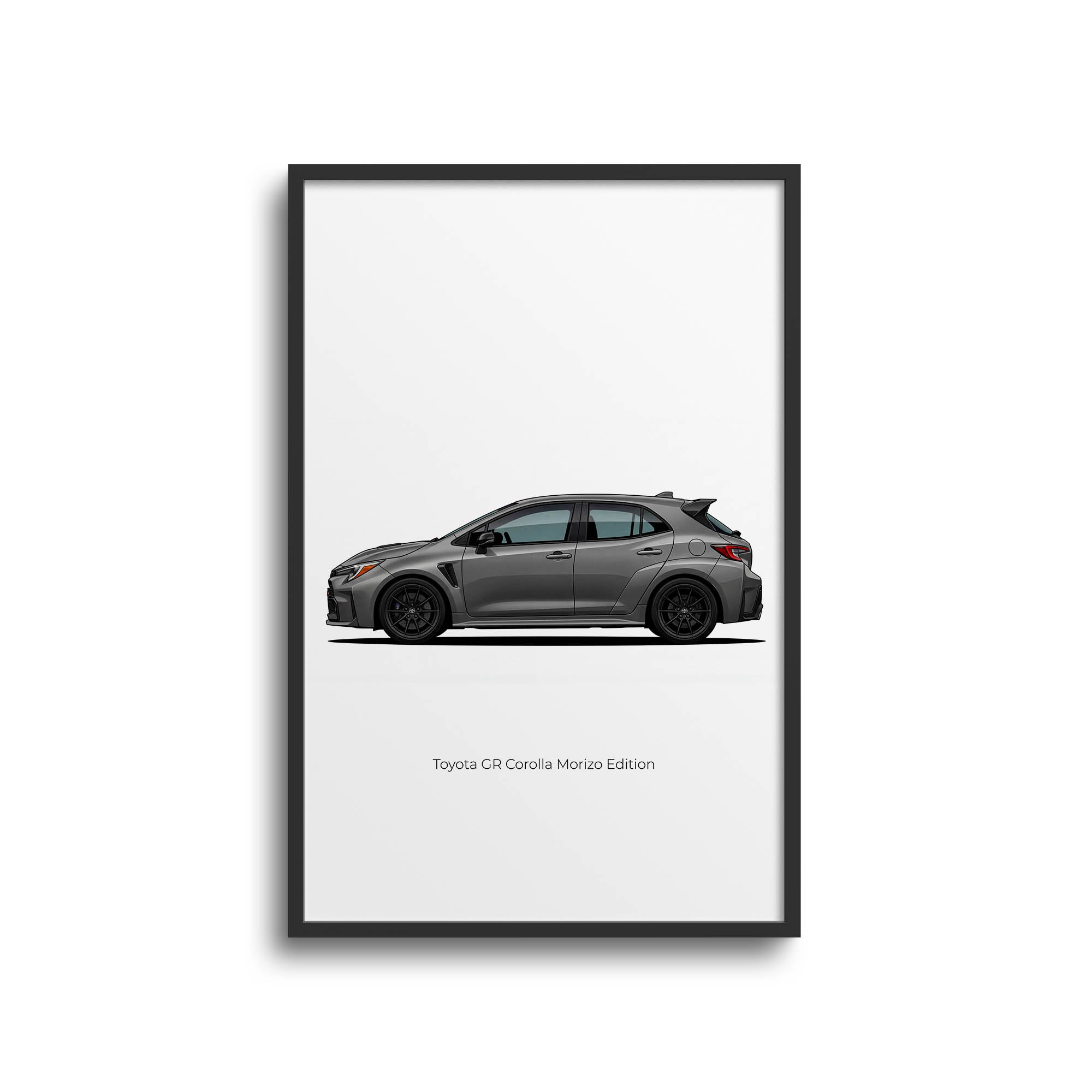 2023 Toyota Gr Corolla Morizo – Car Print (Side)