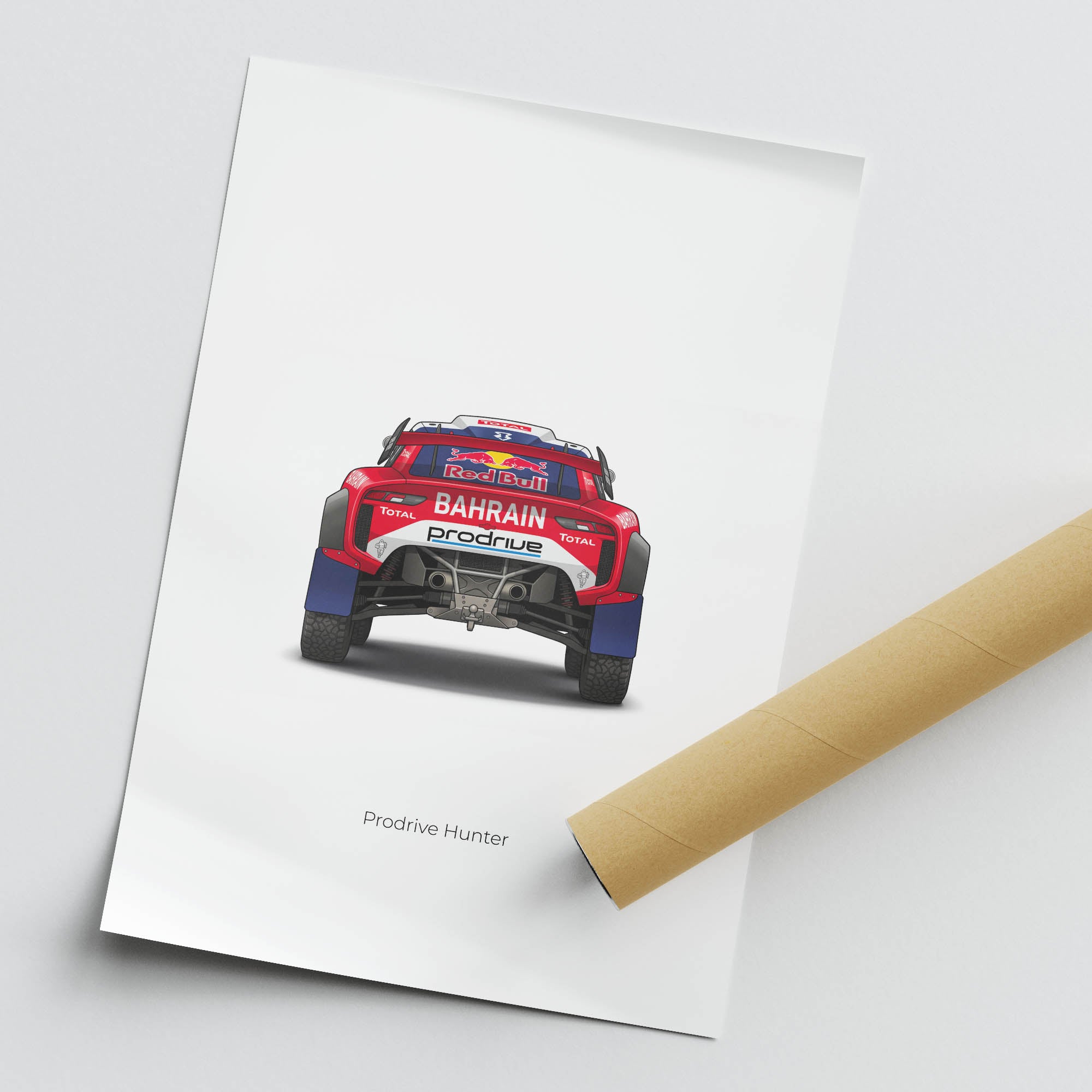 2023 Prodrive Hunter S Bastien Loeb Bahrain – Car Print