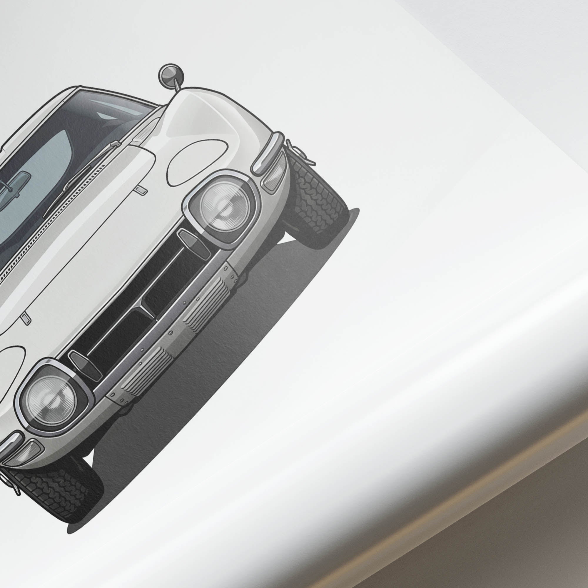 1967 Toyota 2000GT Pegasus – Car Print