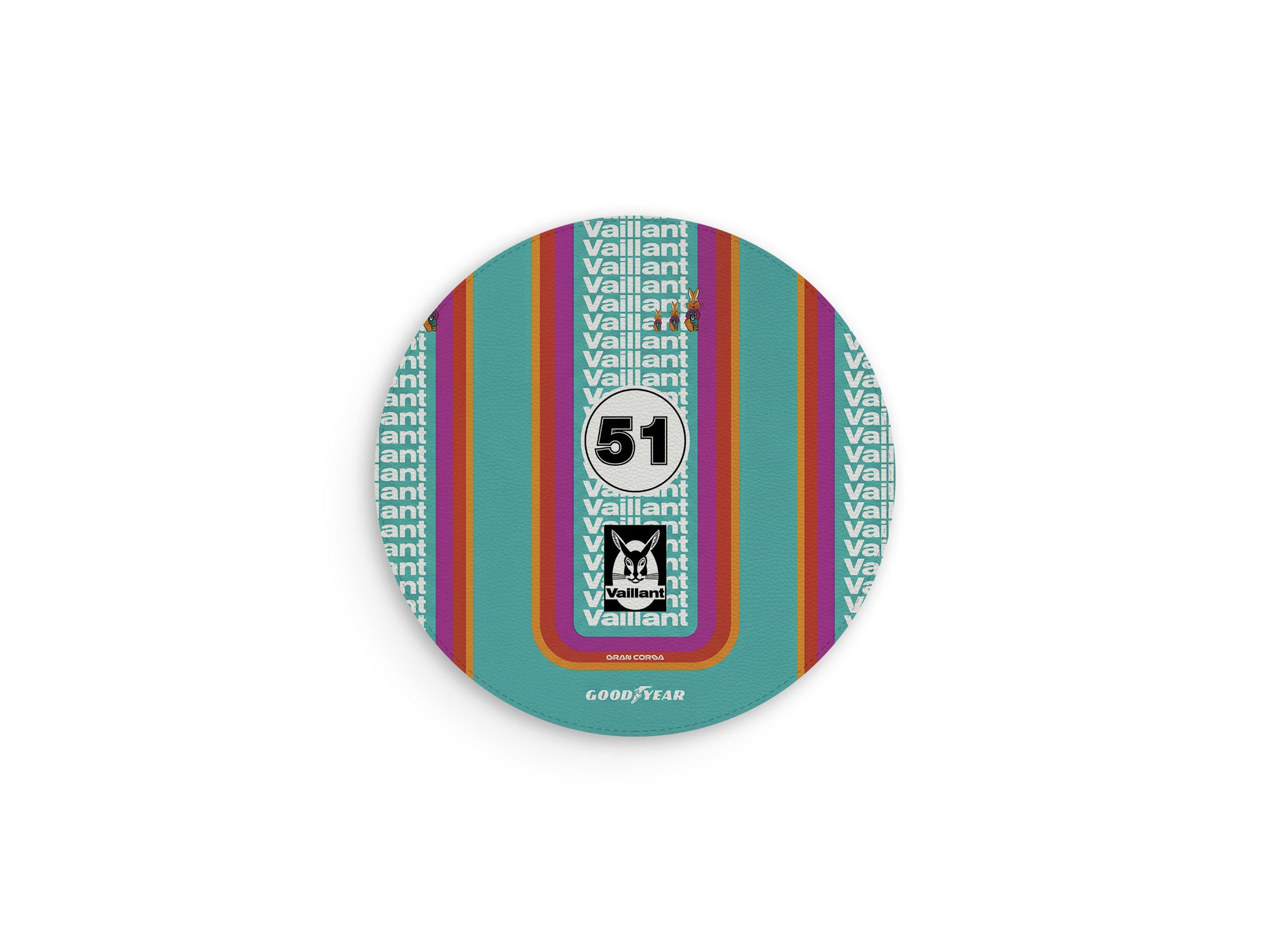 Porsche 935 Mouse Mat – 1977 Vaillant Kremer Racing Car Desk Accessory