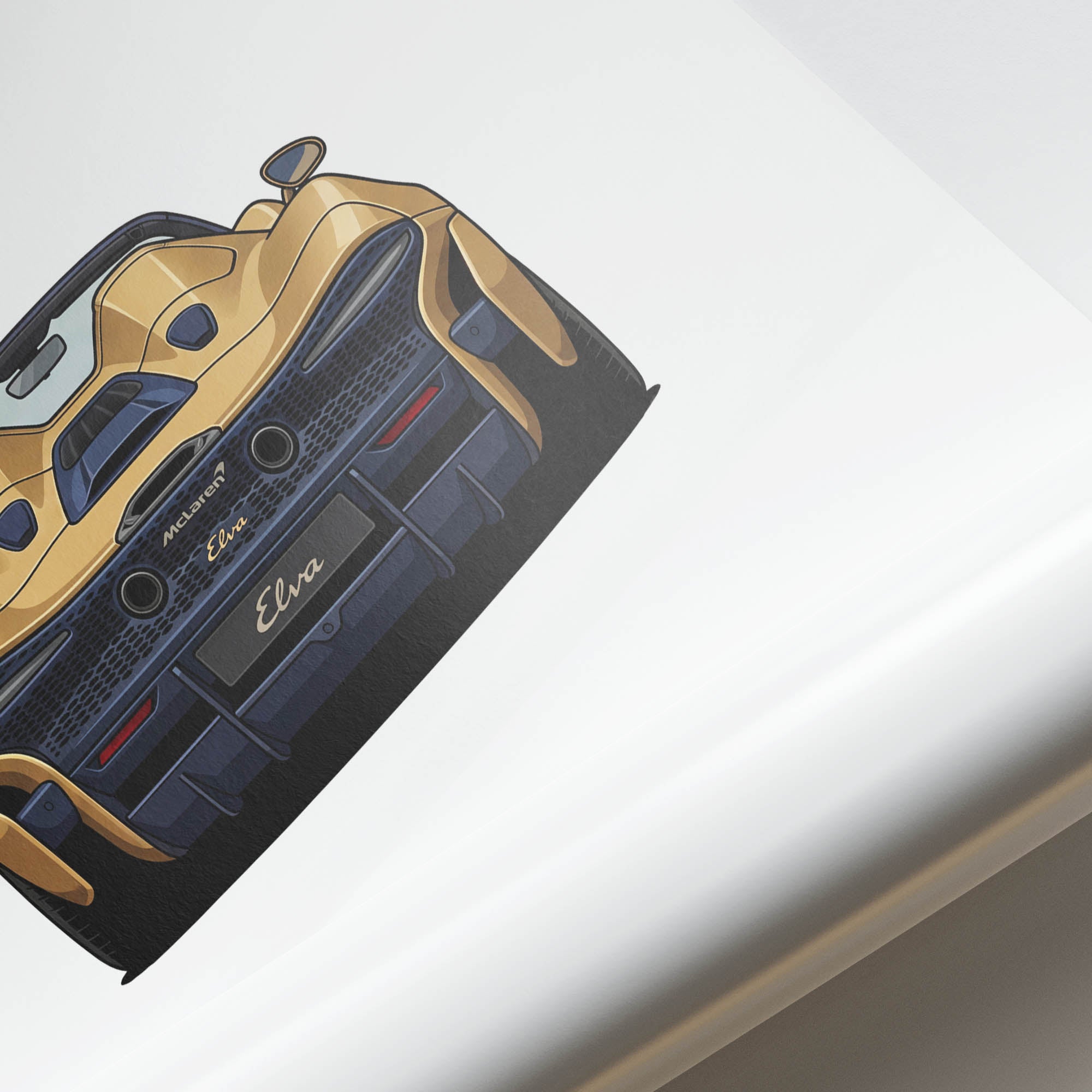 2021 McLaren Elva Satin – Car Print