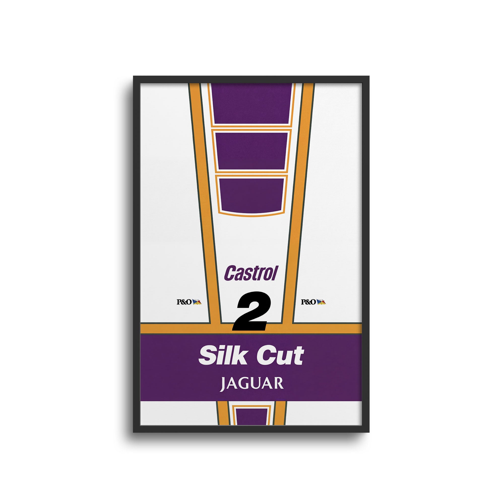 XJR 9 Le Mans Poster – 1988 Jaguar Racing Classic Winner Print