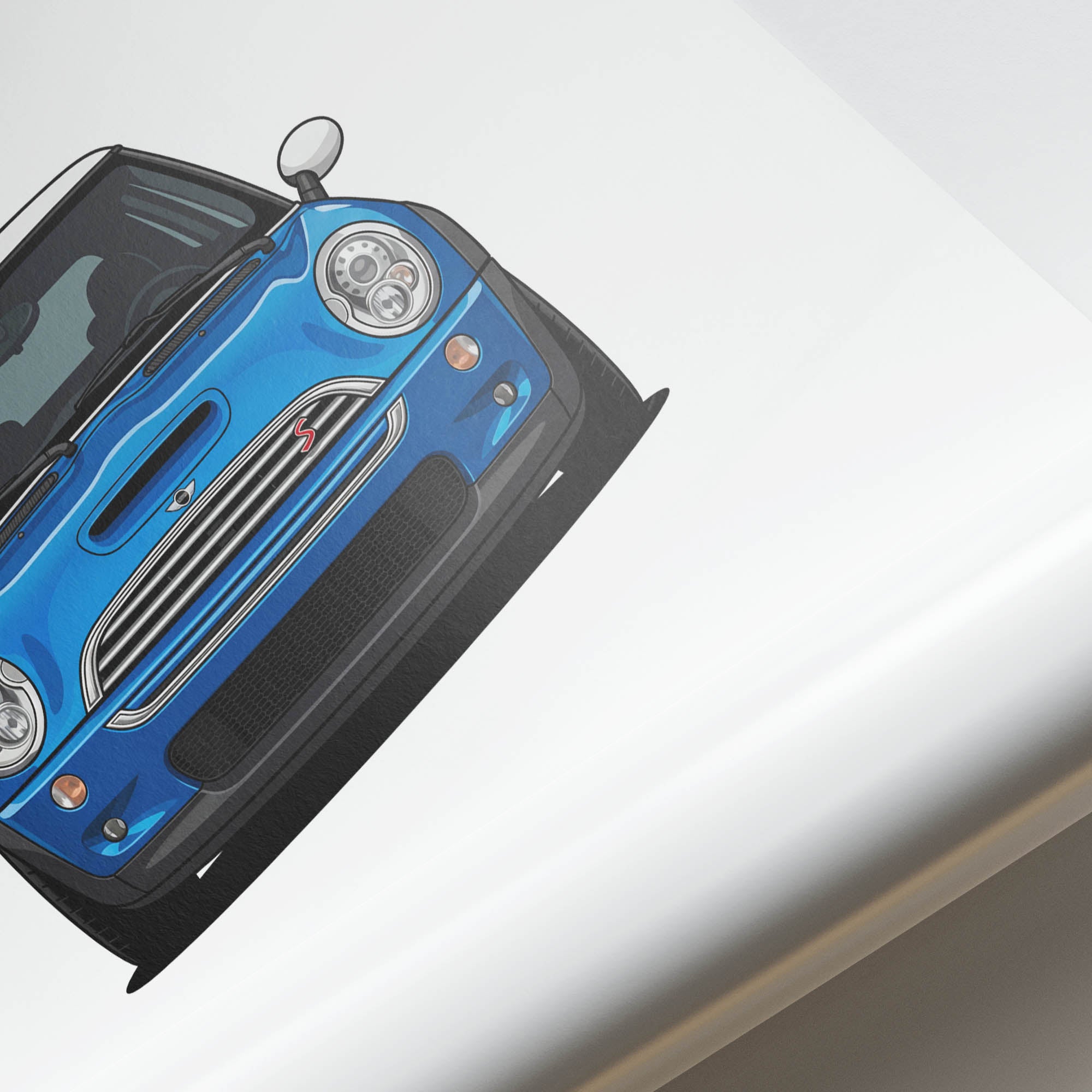 2002 Mini Cooper S R53 Electric – Car Print