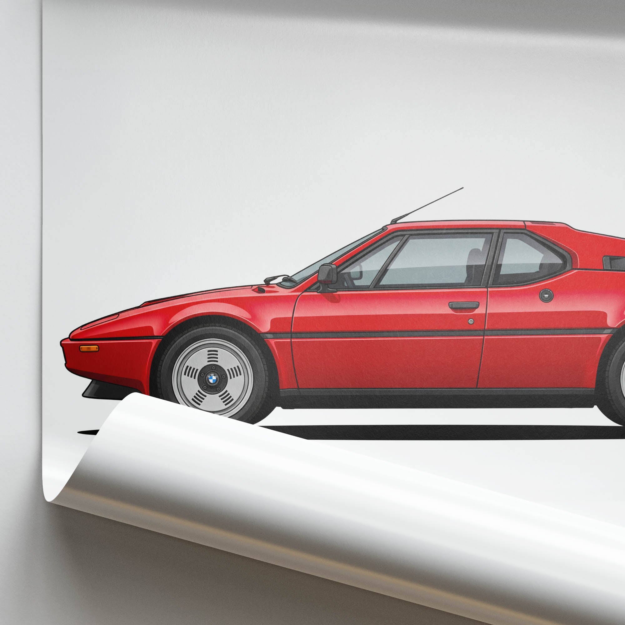 1978 BMW M1 – Car Print (Side)