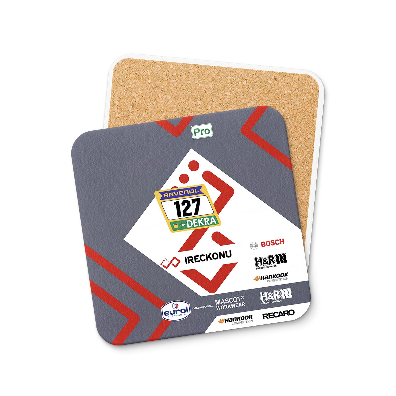 911 GT3 Coaster – Motorsport Drink Coaster with Tom Coronel NLS Design