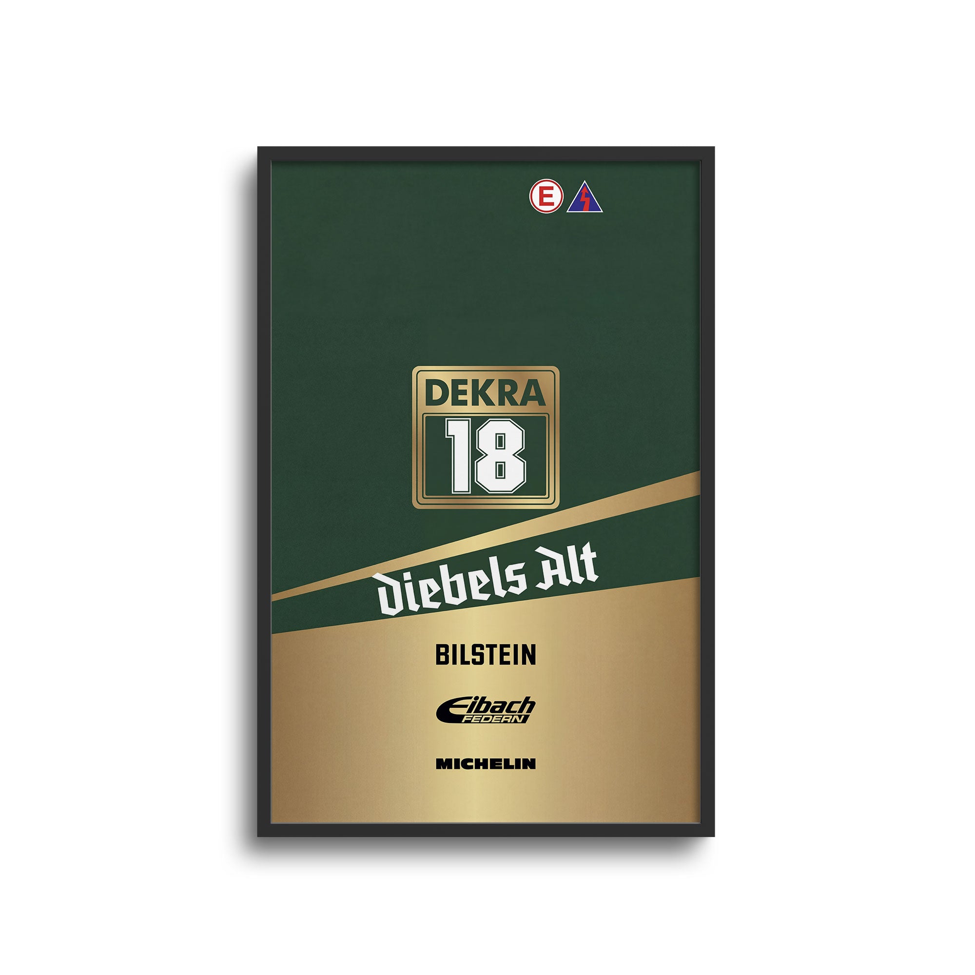 190E Evo II Poster – 1992 DTM Racing History Print | Mercedes-Benz Wall Art