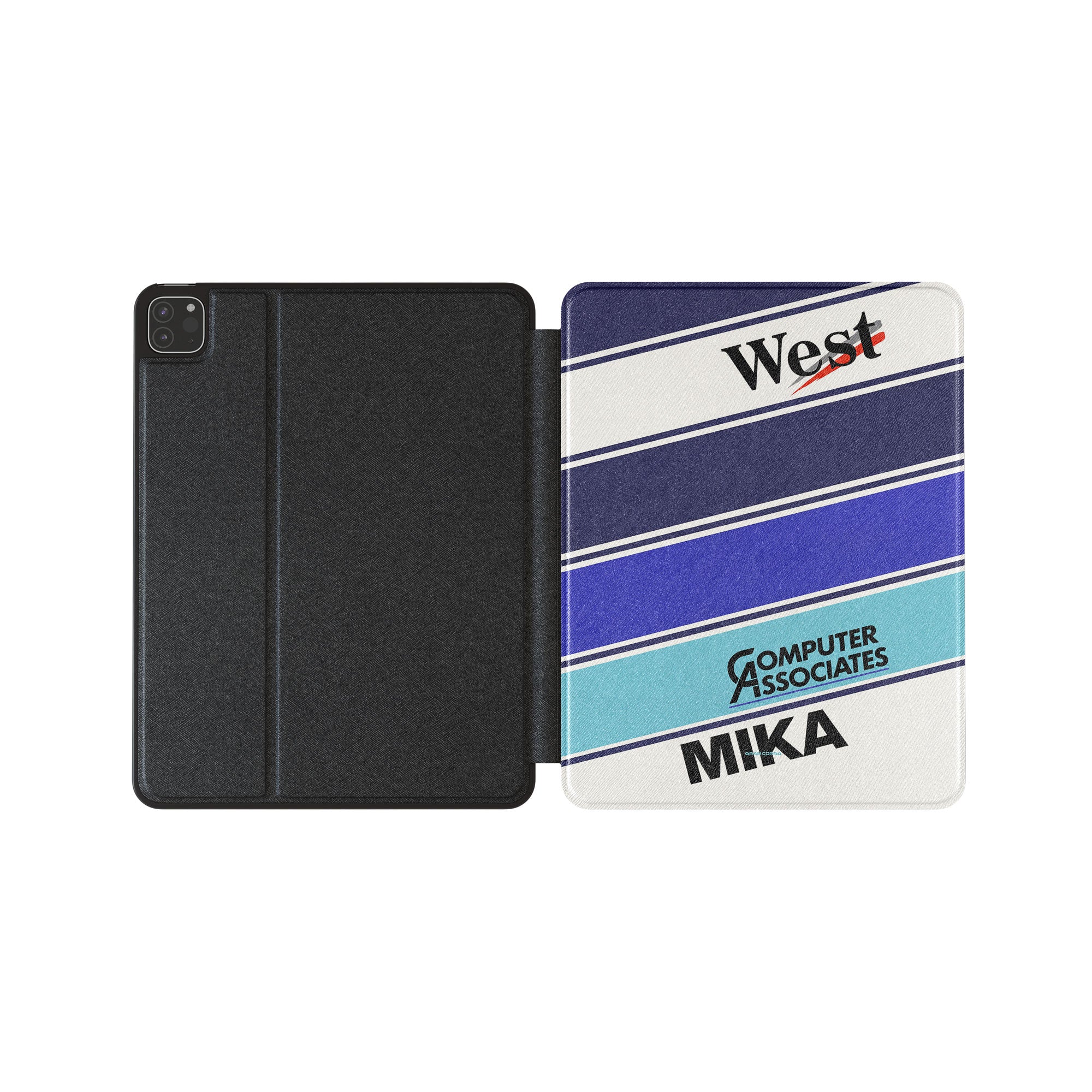 Mika Häkkinen iPad Case - 1998 McLaren Design | F1 Racing Tablet Cover