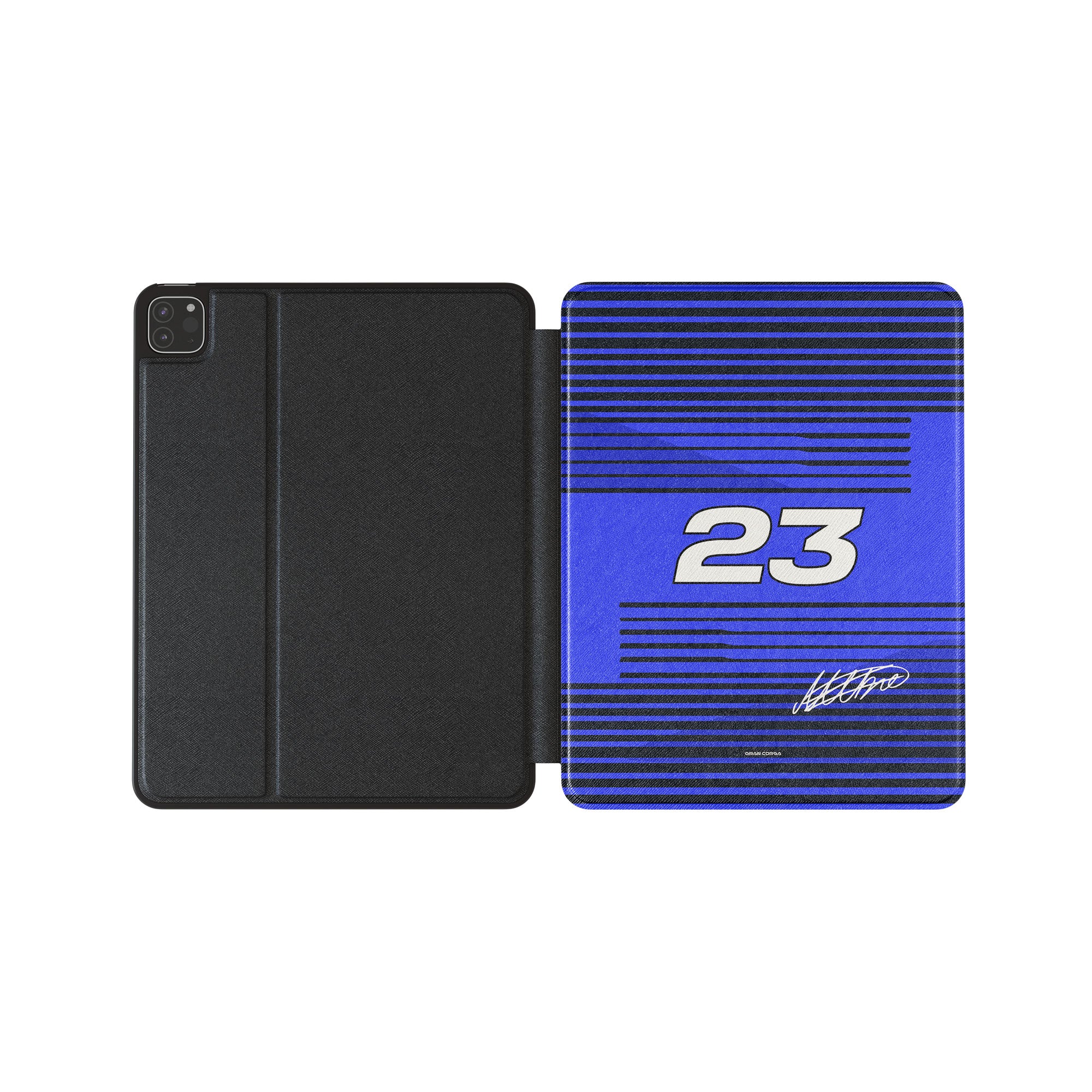 iPad Case Signed Alexander Albon F1 Williams 2025 - Scratch Resistant Tablet Cover