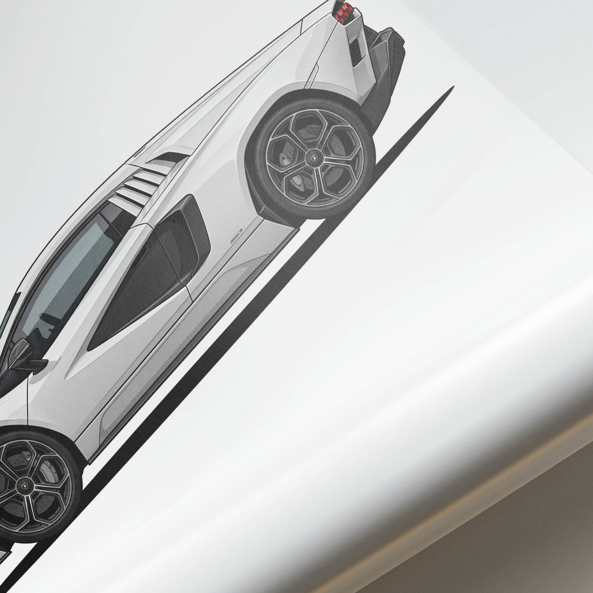 2022 Lamborghini Countach Lpi – Car Print