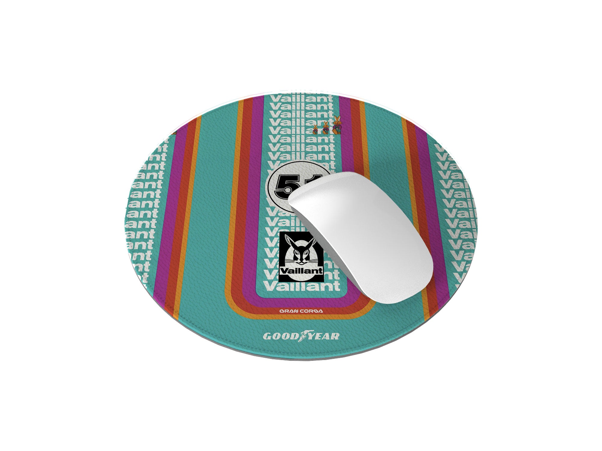 Porsche 935 Mouse Mat – 1977 Vaillant Kremer Racing Car Desk Accessory