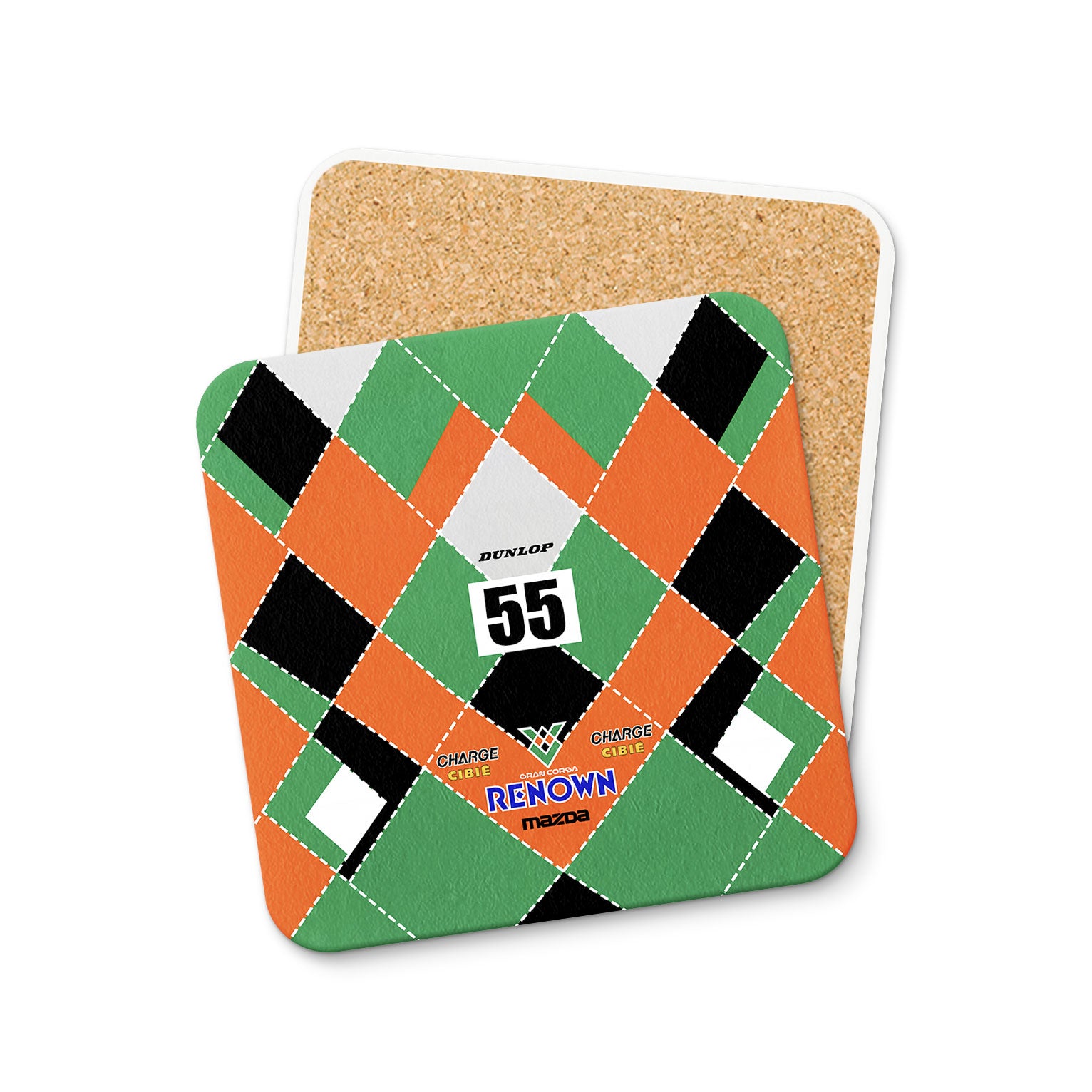 Mazda 787B Coaster – Iconic Race Car Surface Protector | 1991 Le Mans Winner