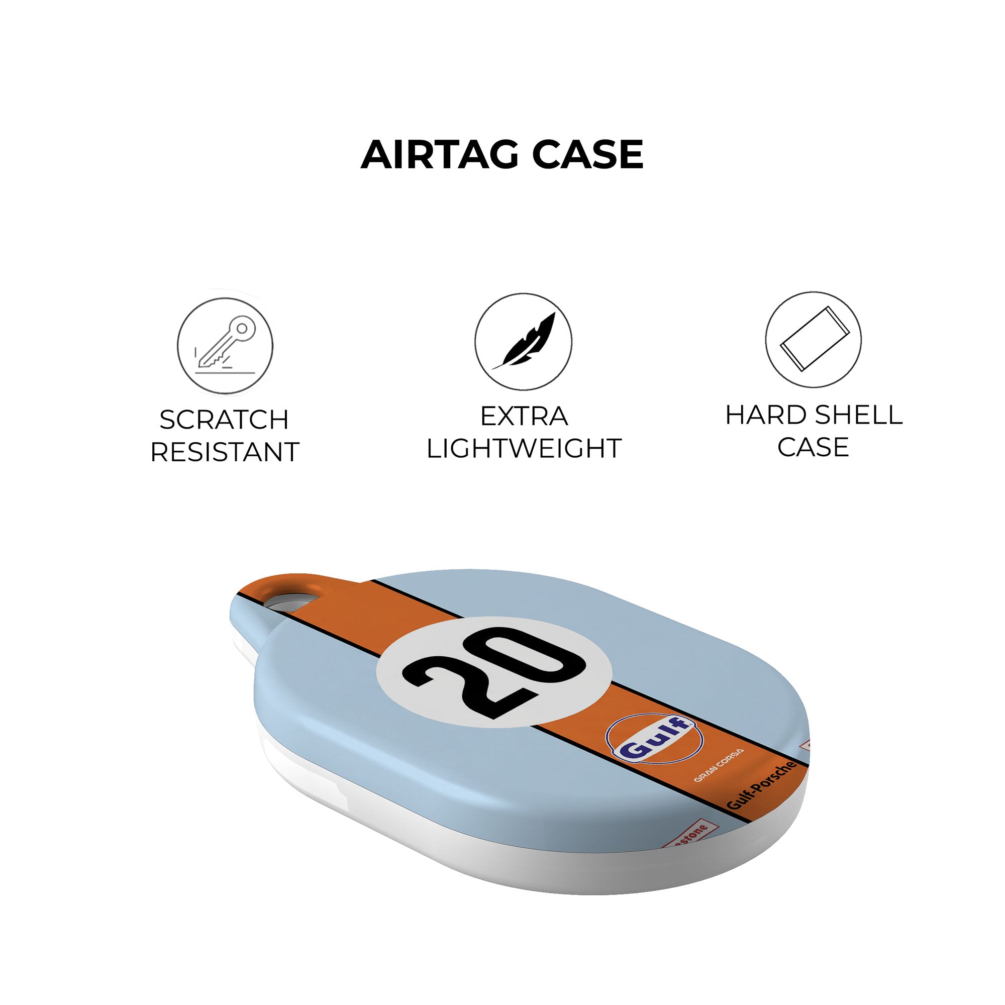 917K 20 Gulf 24H LM 1970 WEC – AirTag Case