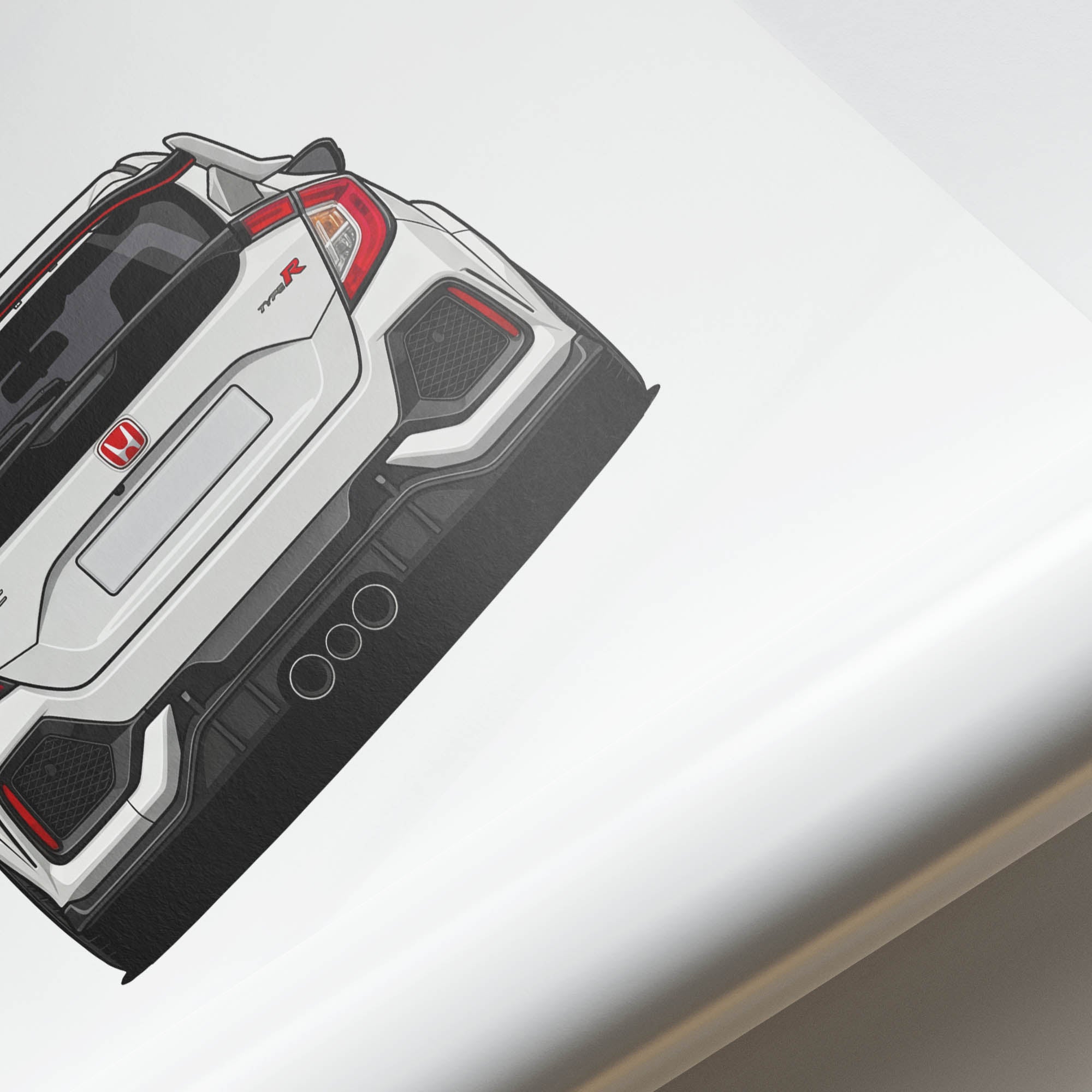 2017 Honda Civic Type R FK8 Championship – Car Print