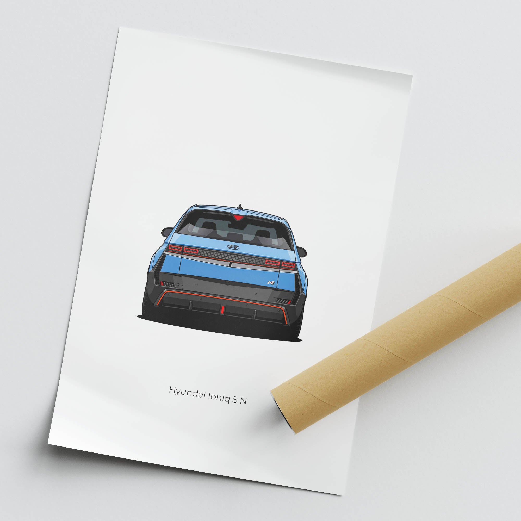 2024 Hyundai Ioniq 5 N Performance – Car Print