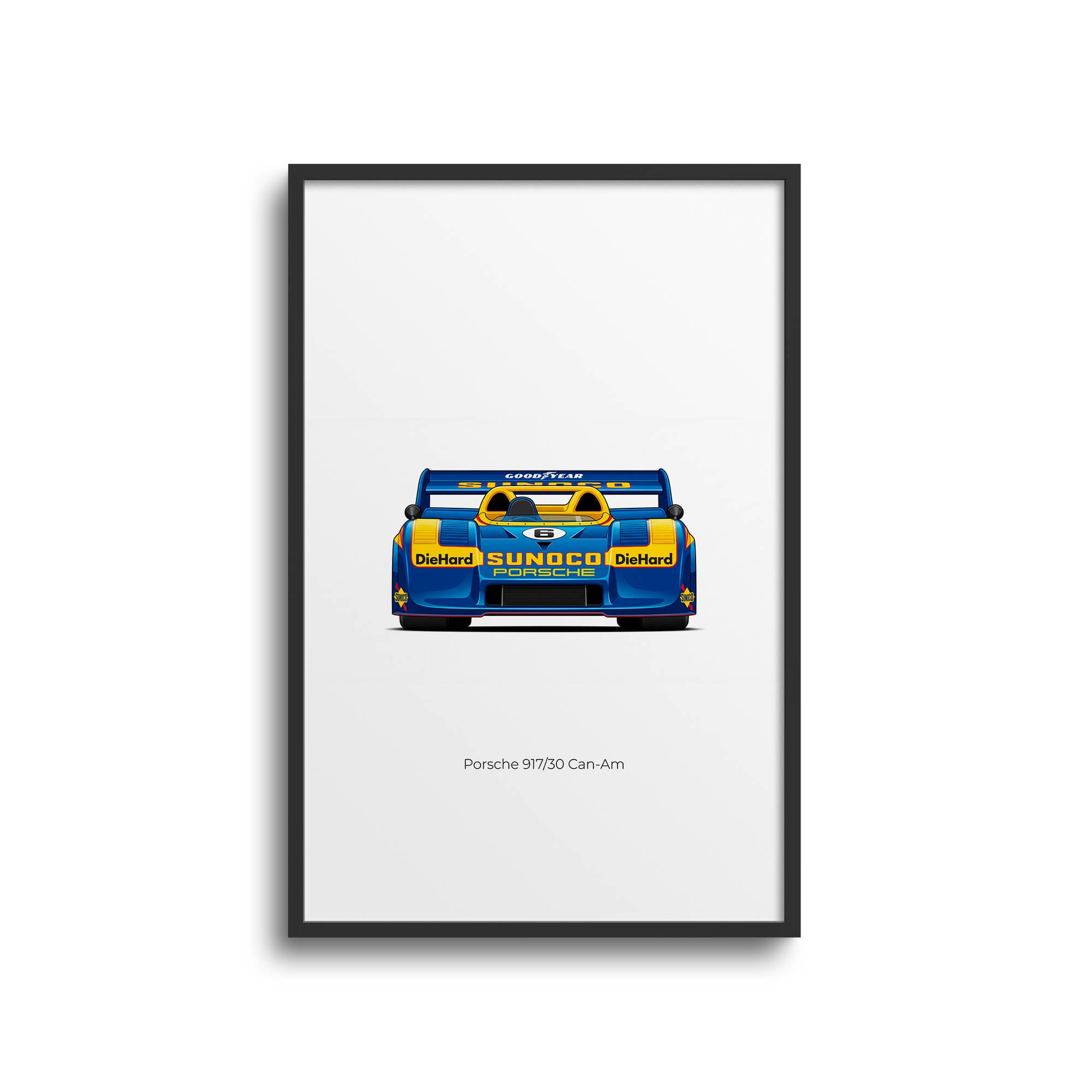1973 Porsche 917 30 Can Am Sunoco – Car Print
