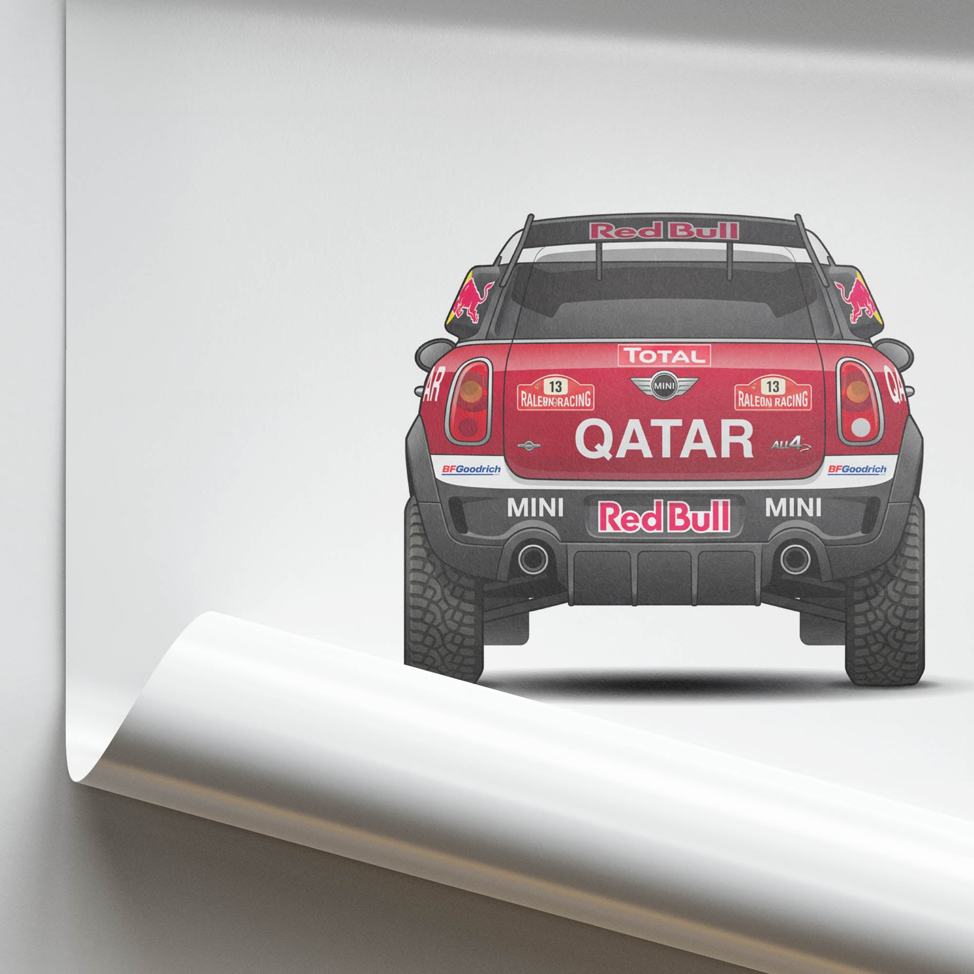 2015 Mini ALL4 – Car Print