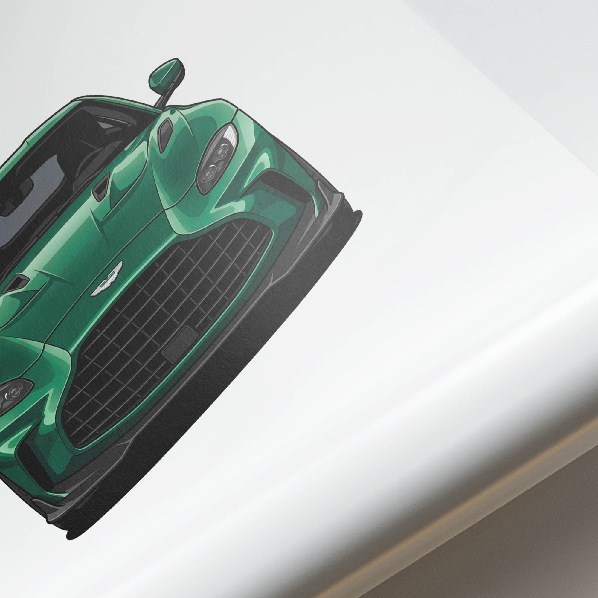 2025 Aston Martin Vantage Podium – Car Print