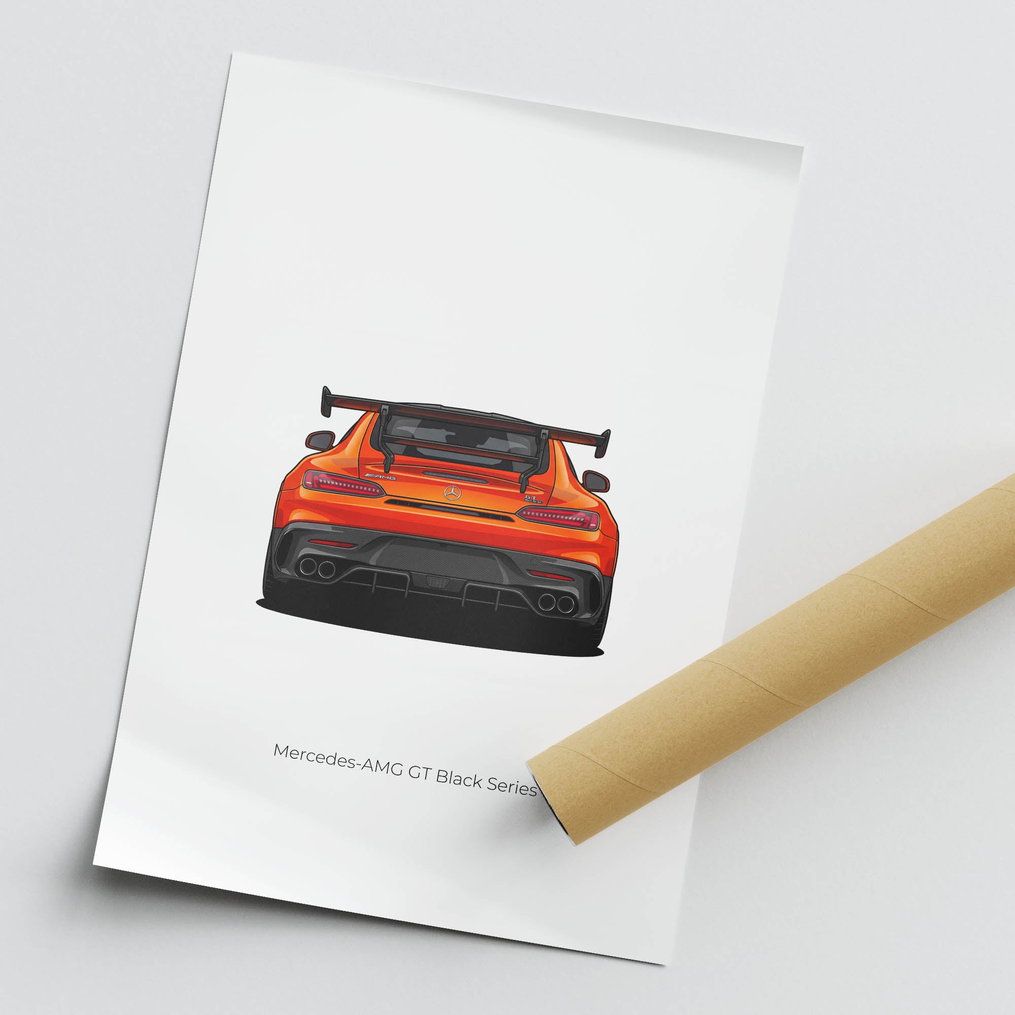 2021 Mercedes AMG GT – Car Print
