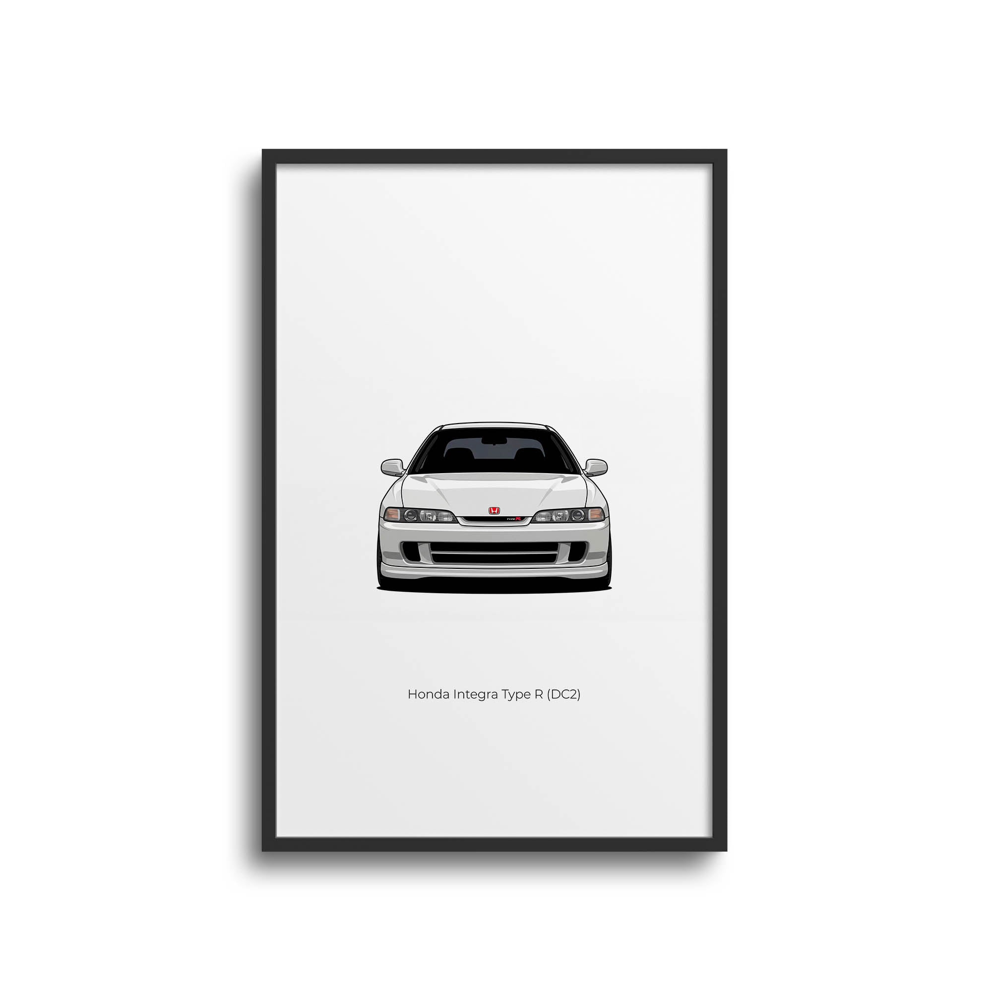 1995 Honda Integra Type R DC2 – Car Print (Front)