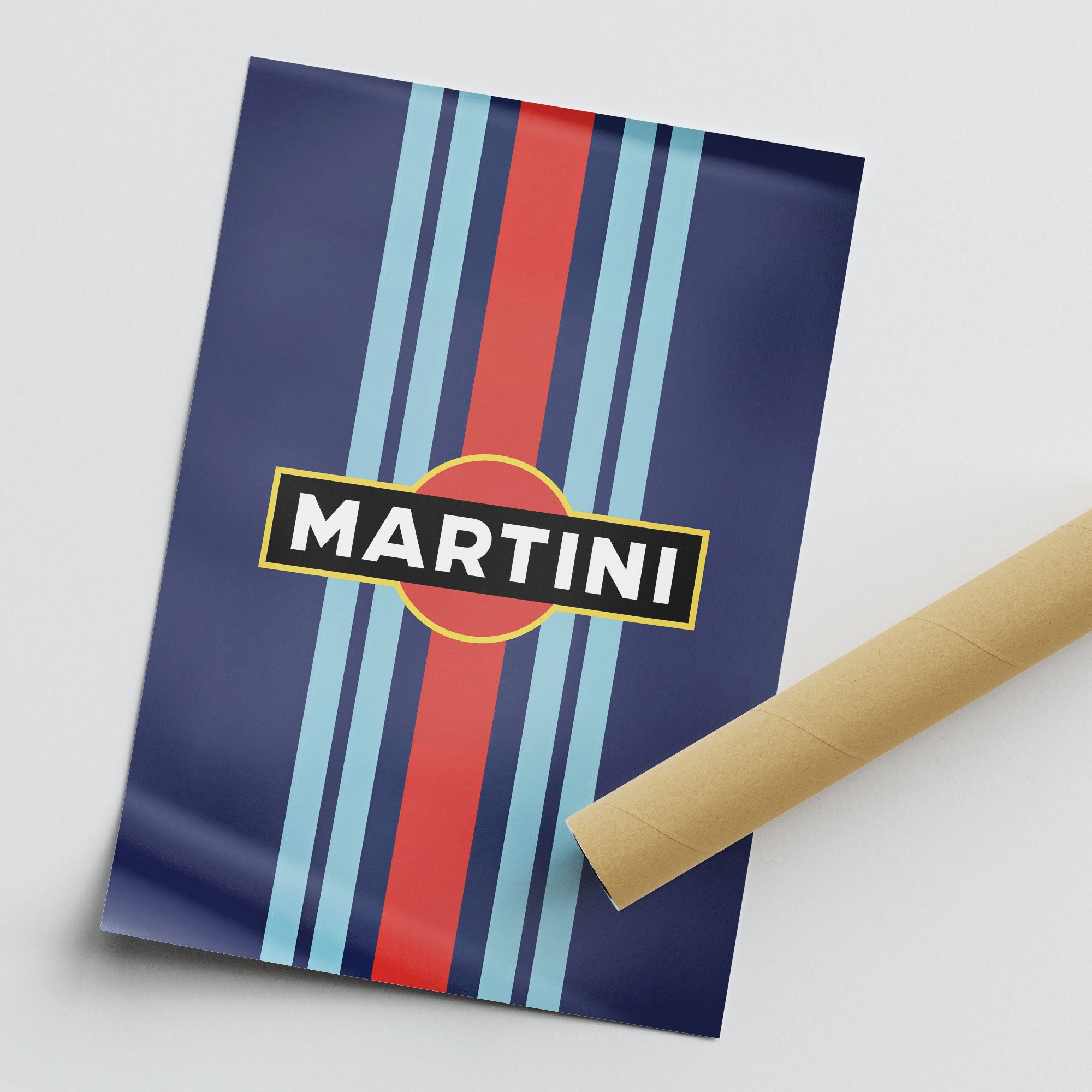 Martini Porsche Poster - Limited Edition Racing Car Print by Gran Corsa