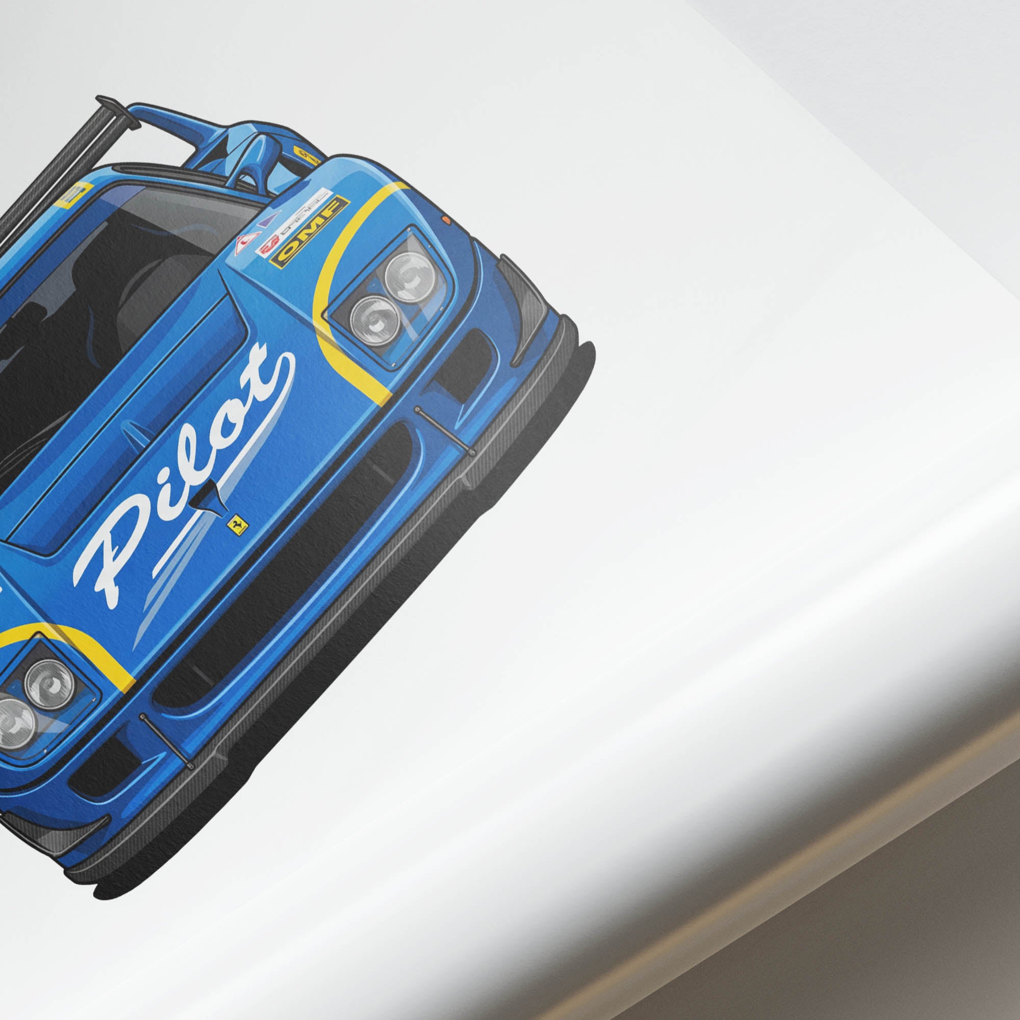 1995 Ferrari F40 LM Pilot – Car Print