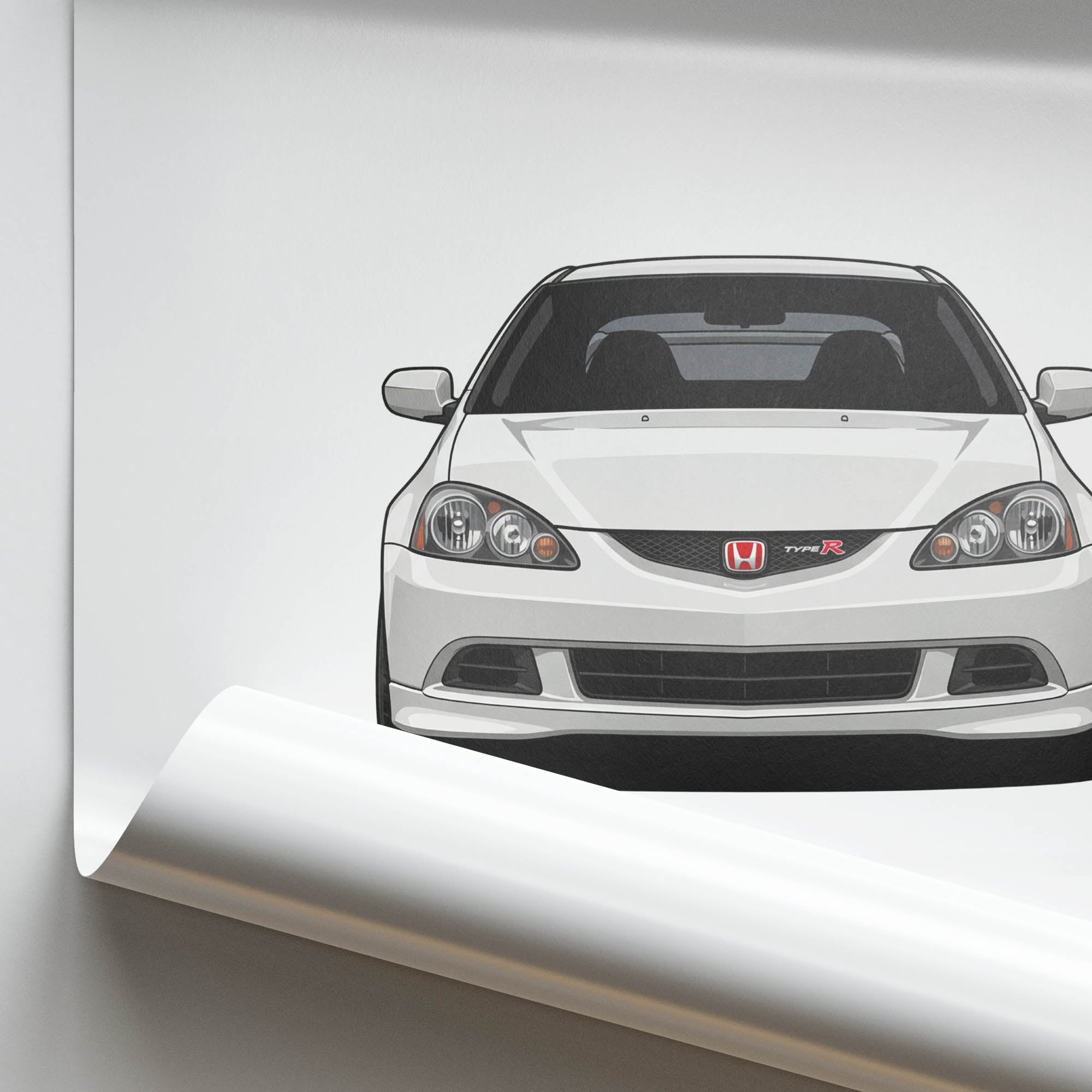 2001 Honda Integra Type R DC5 – Car Print (Front)