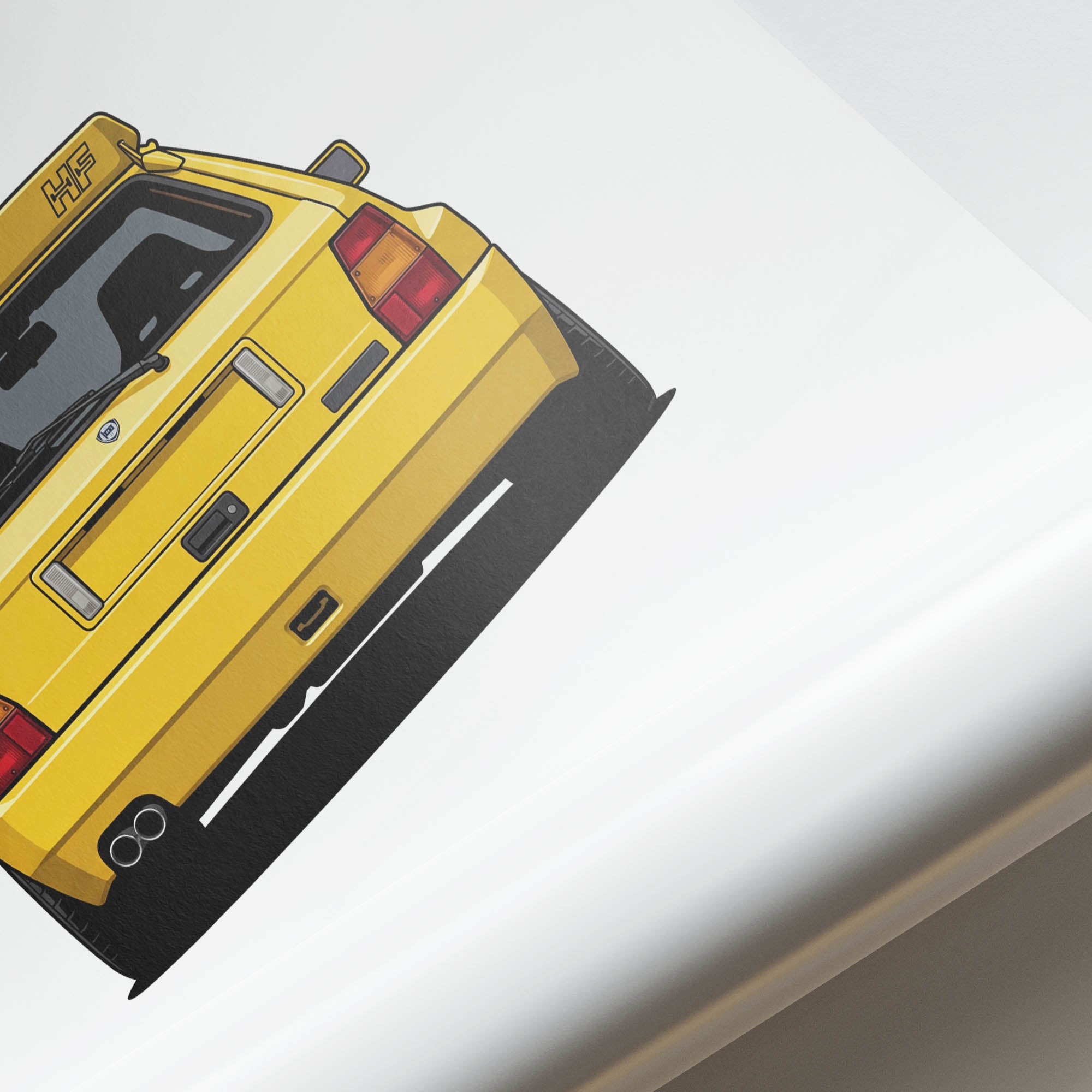 1993 Lancia Delta Hf Integrale Evo II – Car Print