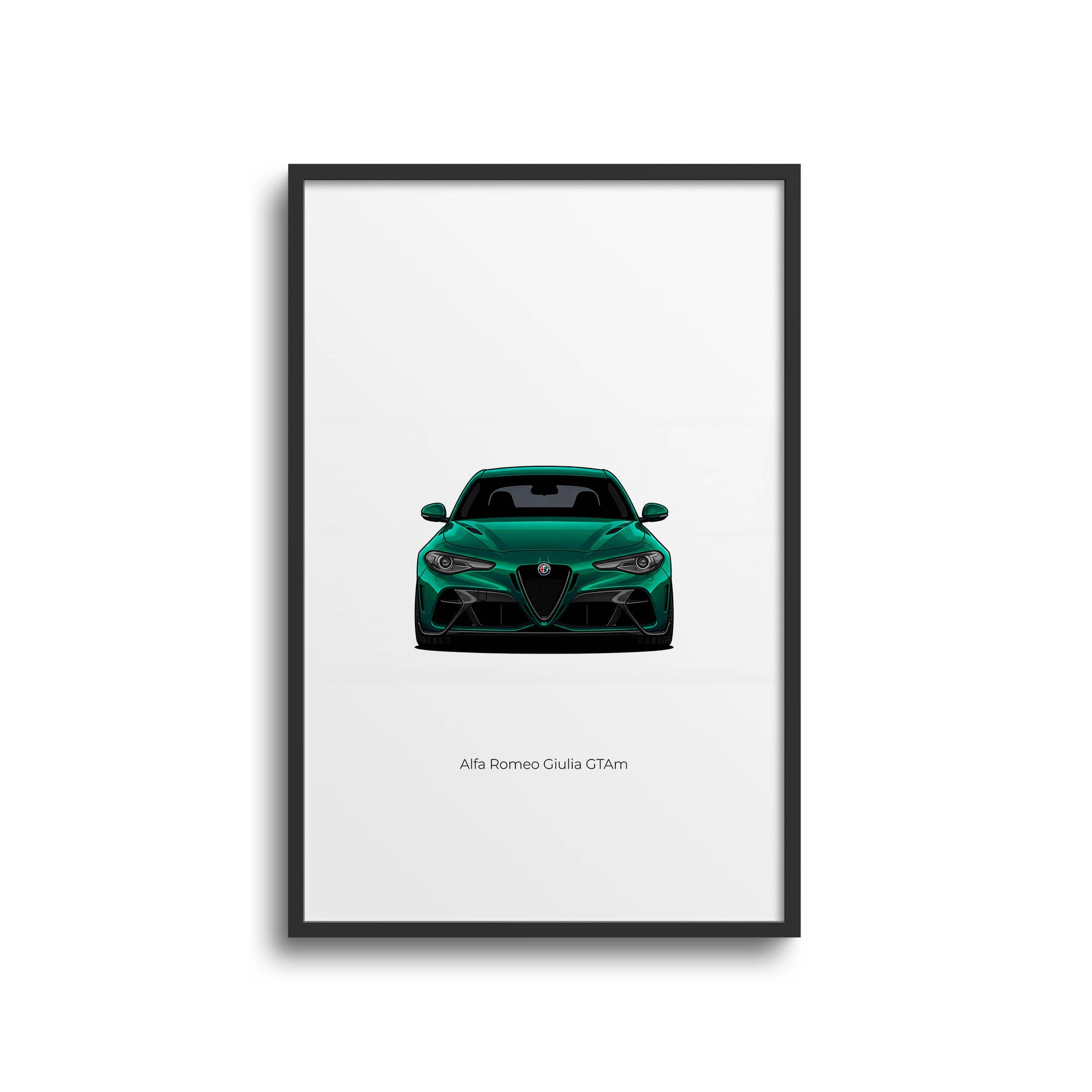 2020 Alfa Romeo Giulia Gtam Montreal – Car Print